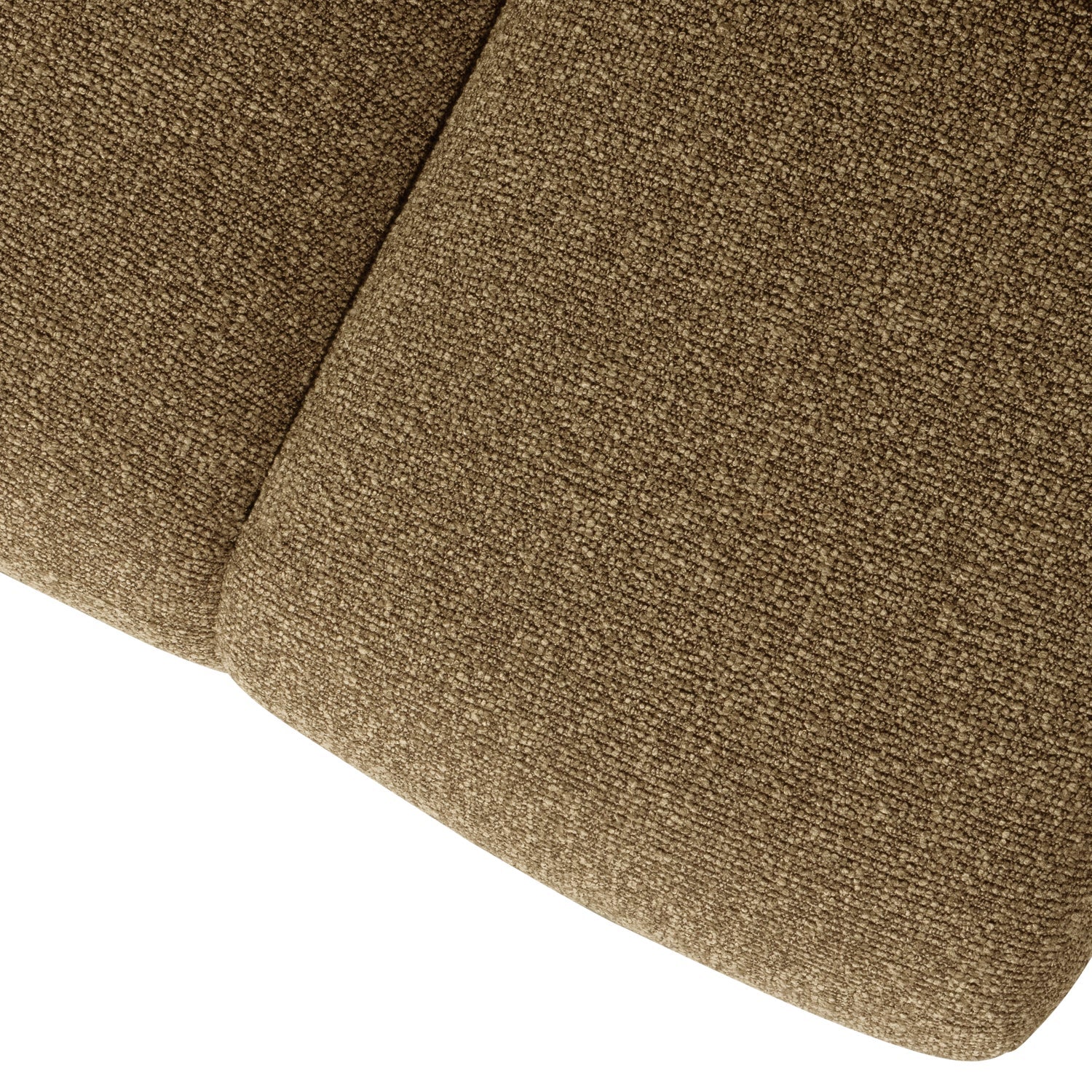 Lavica MOJO tmavý medový bouclé