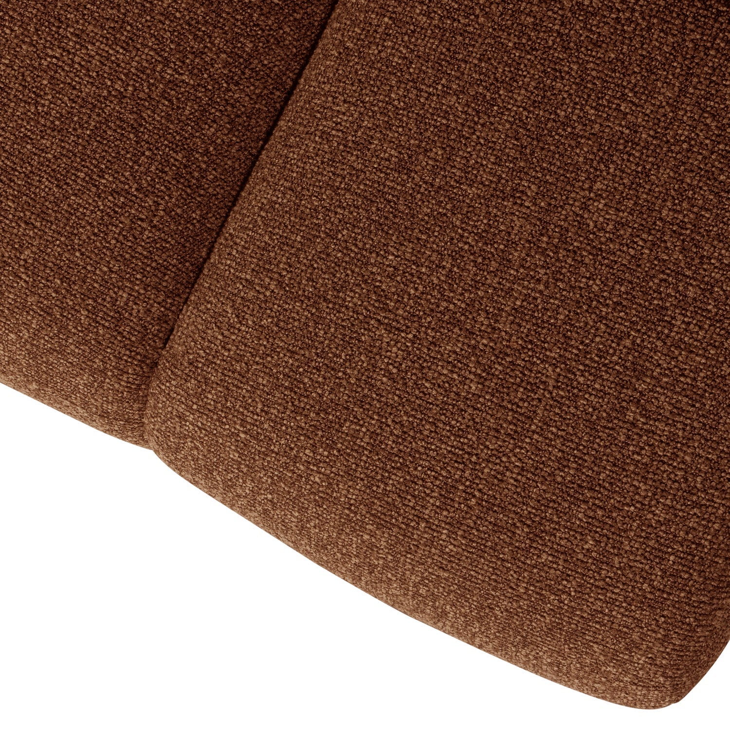 MOJO Bench Rusty Brown Bouclé