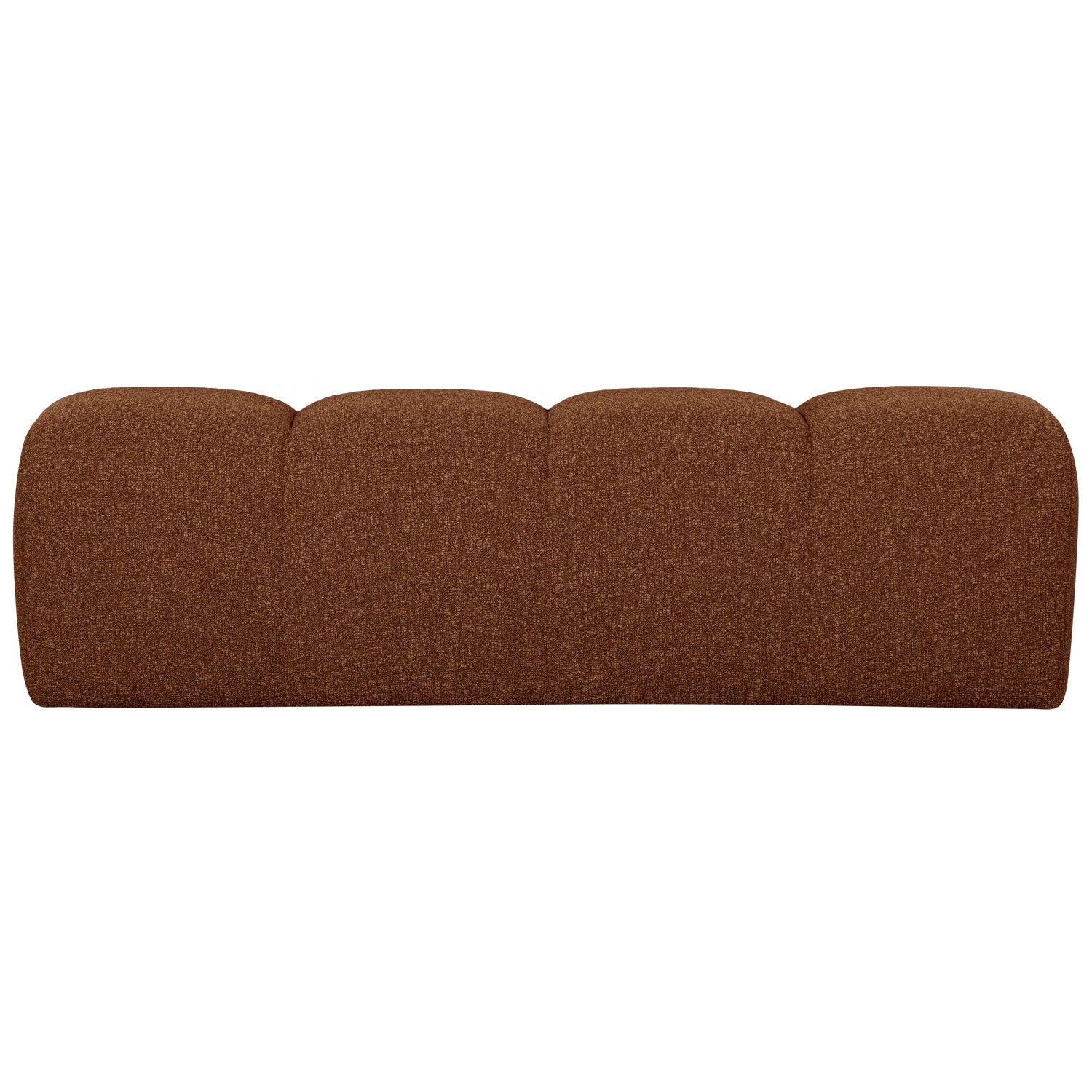 MOJO Bench Rusty Brown Bouclé