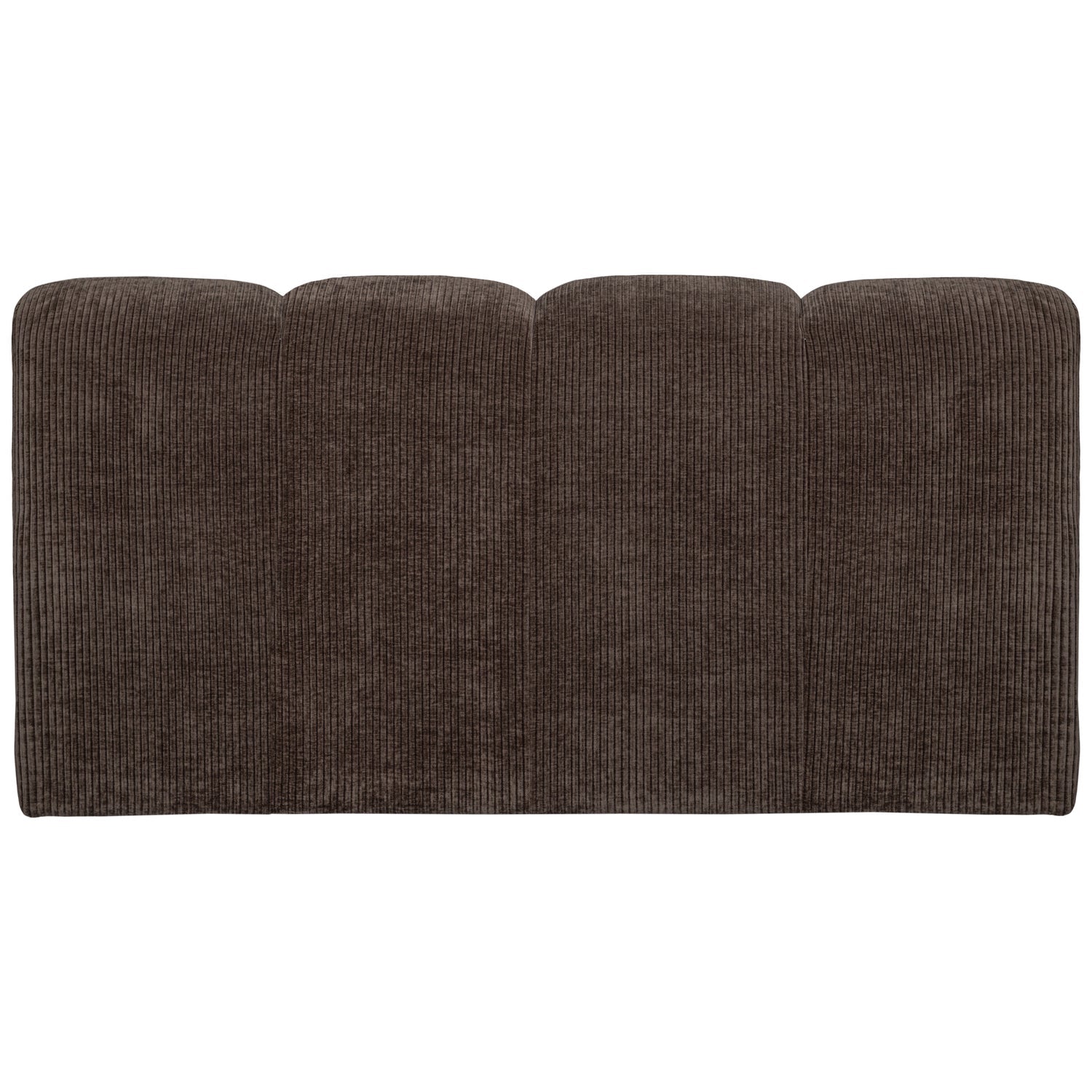 MOJO BENCH Modular Sofa - 3-Seater in Dark Brown Corduroy