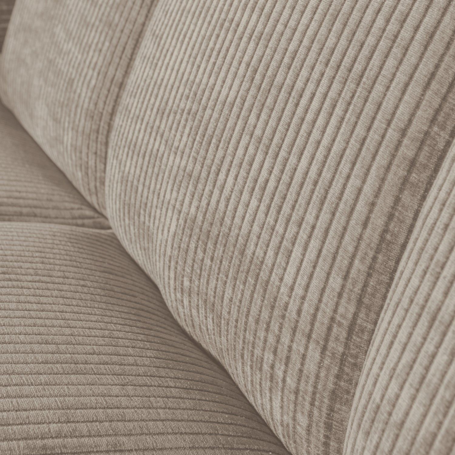 MOJO BENCH Modular Sofa - 3-Seater in Dark Sand Corduroy