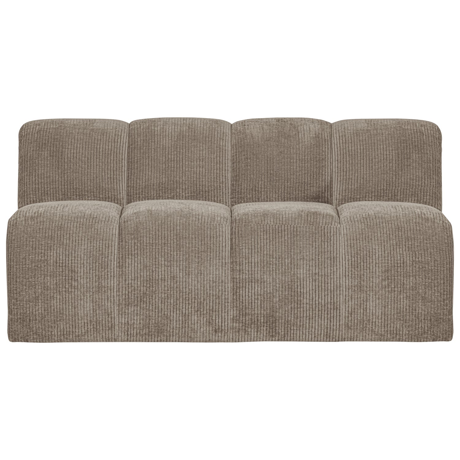 MOJO BENCH Modular Sofa - 3-Seater in Dark Sand Corduroy