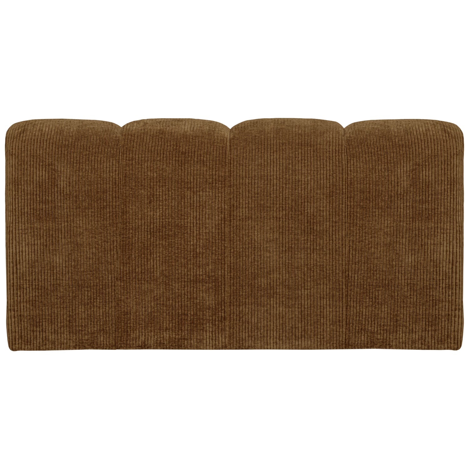 MOJO modular sofa - 3-seater element dark honey corduroy