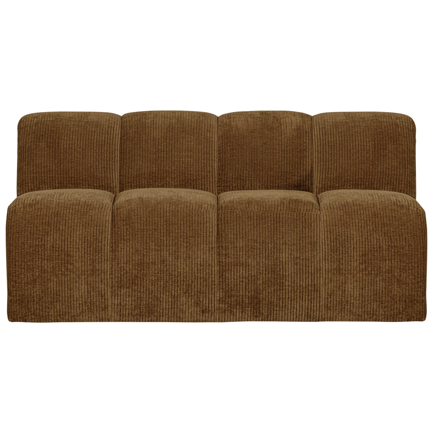 MOJO modular sofa - 3-seater element dark honey corduroy