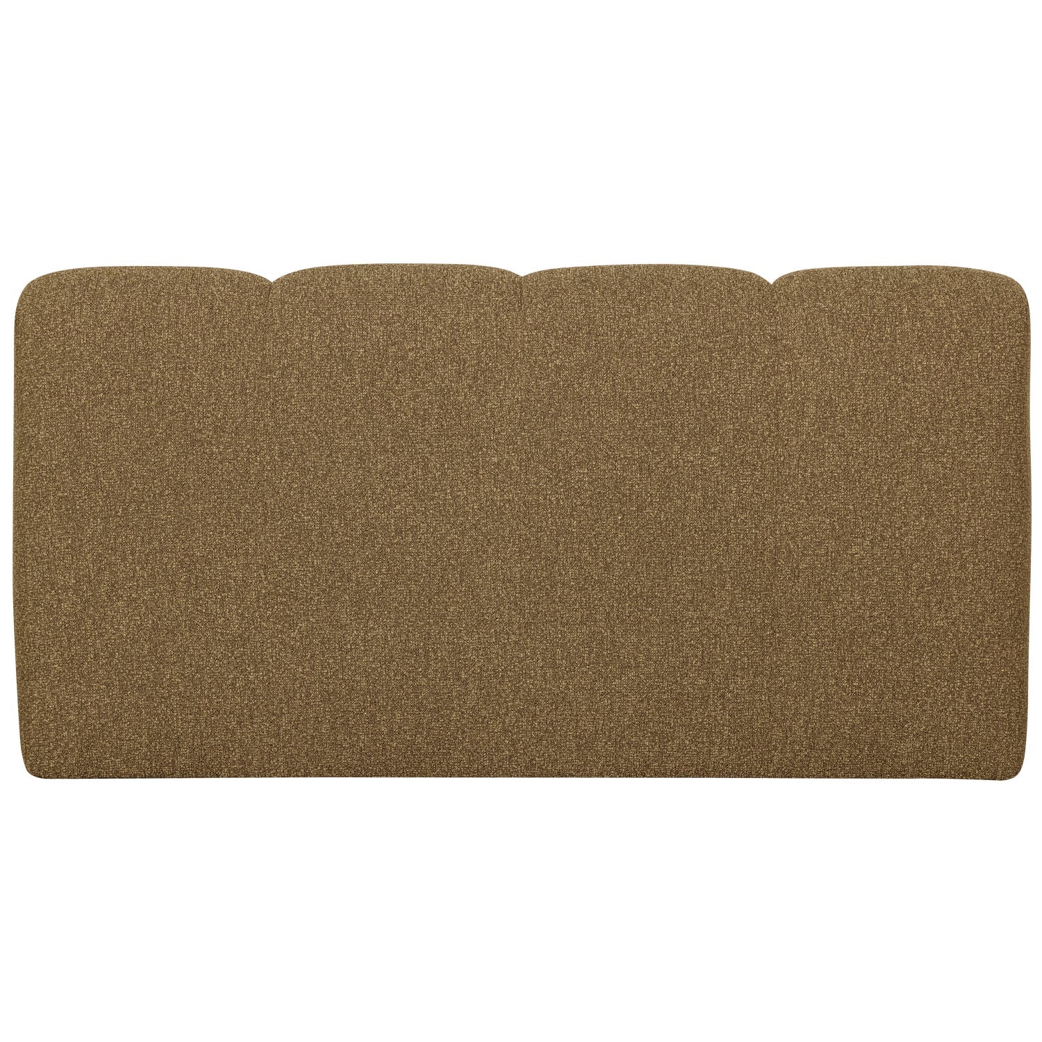 MOJO BENCH Modular Sofa - 3-Seater Element in Dark Honey Bouclé