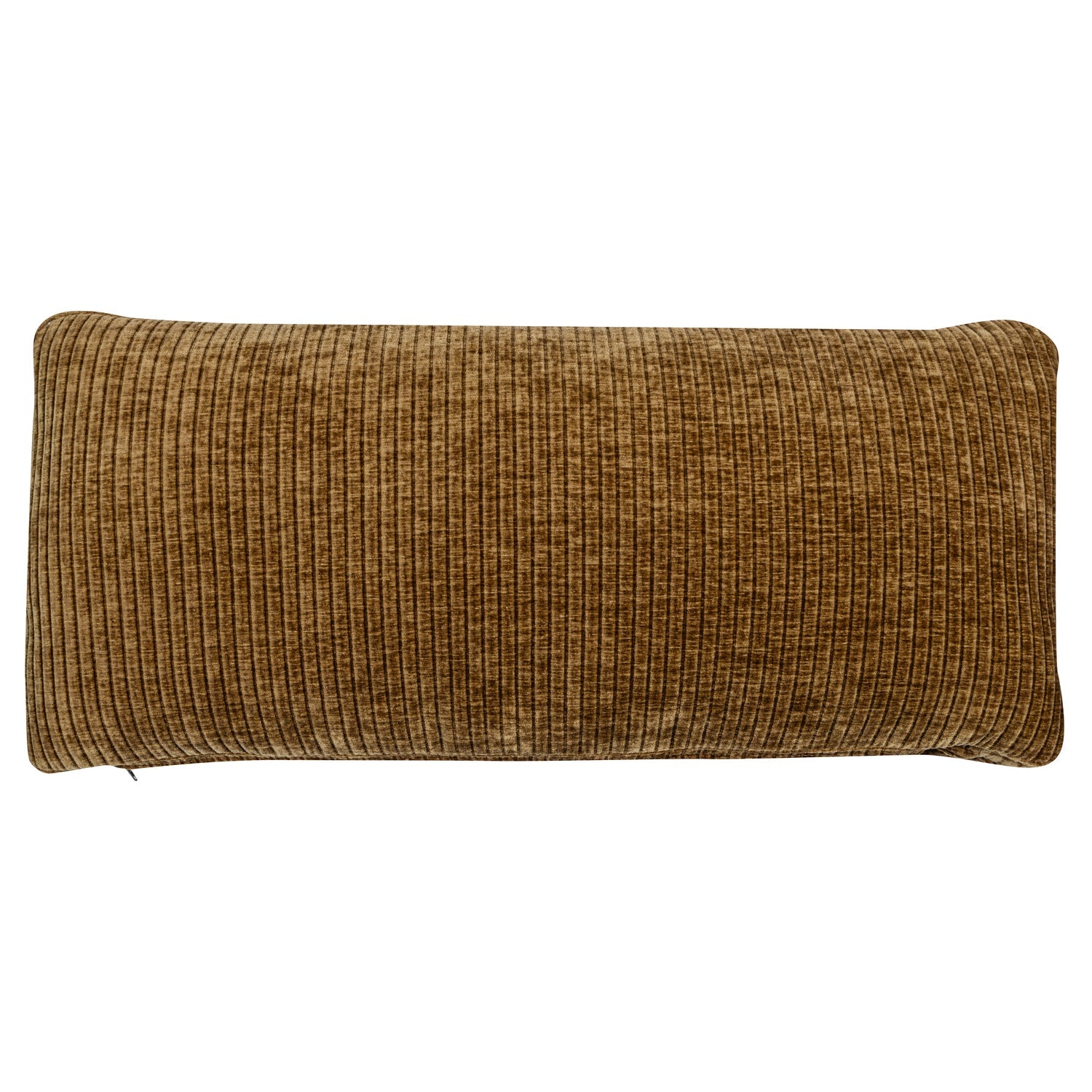 Vankúš MOJO tmavý medový zamat