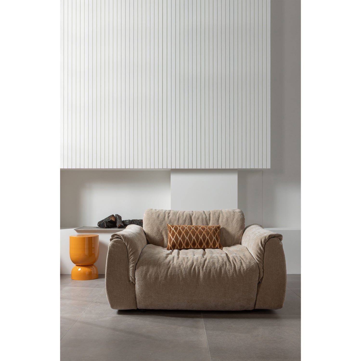 Fotel BAGGY 3D pieskový