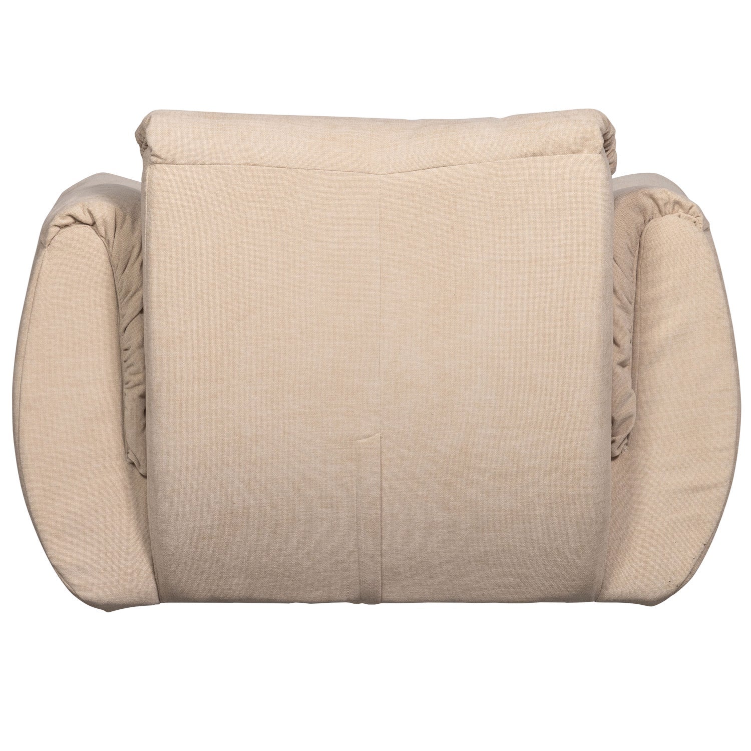 BAGGY swivel armchair sand