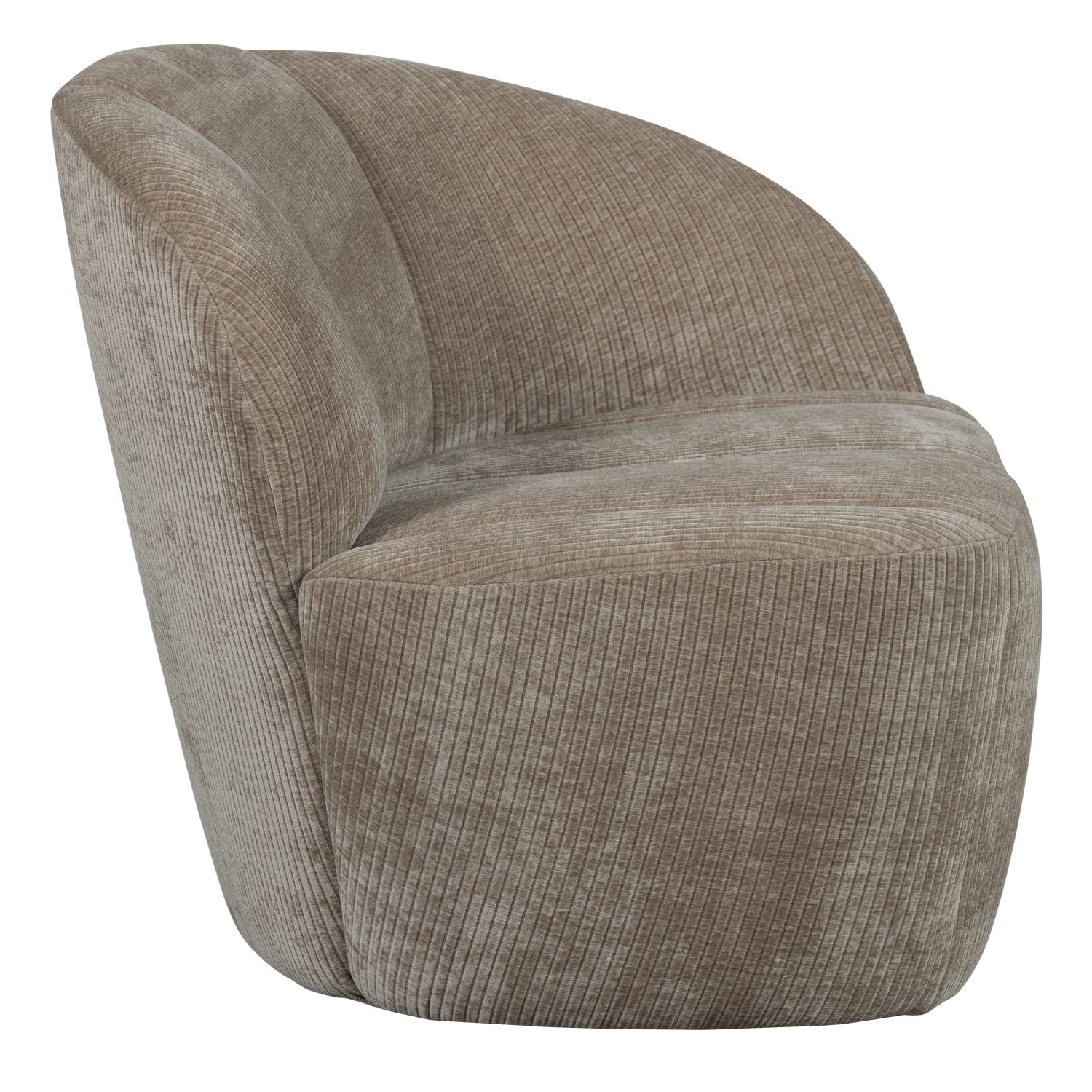 Right-facing 2-seater sofa MOJO dark sandy corduroy