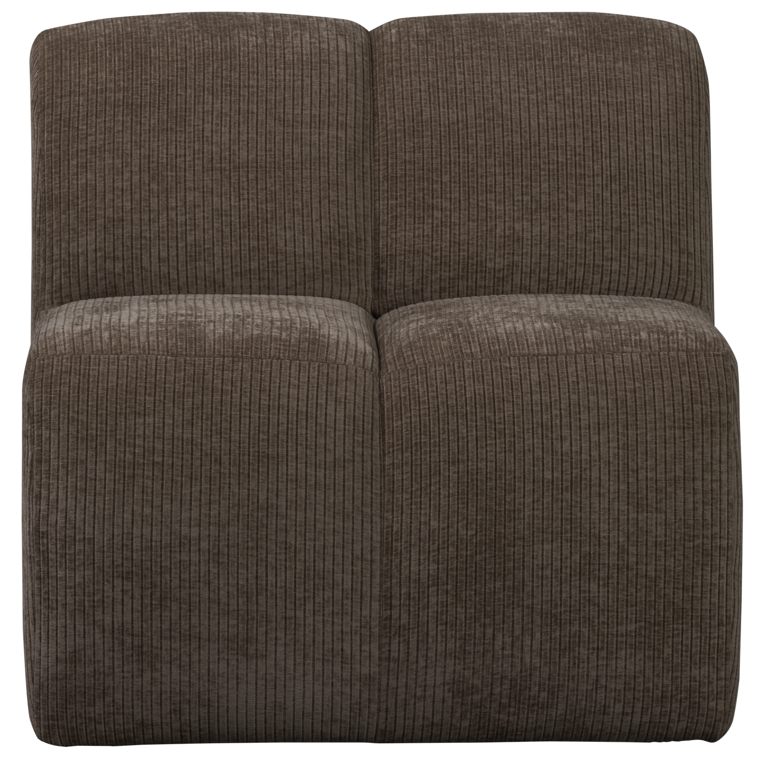 Fotel / modul MOJO BENCH hnedý zamat