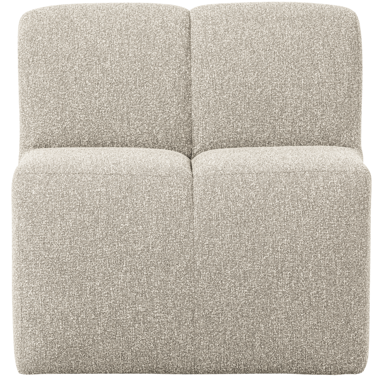 Fotel / modul MOJO BENCH béžový melír boucle