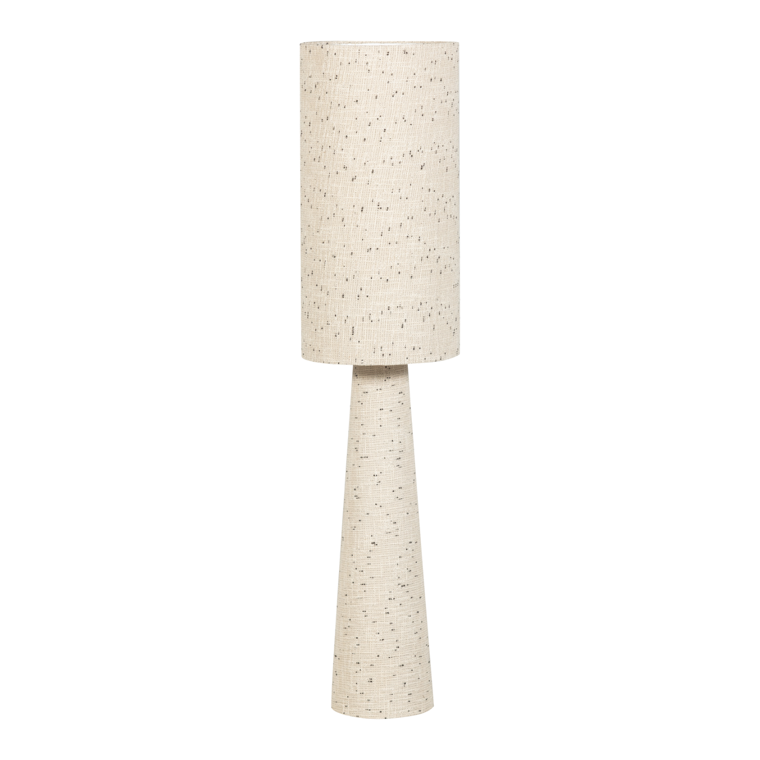 LOFT Cream Floor Lamp with Black Dots