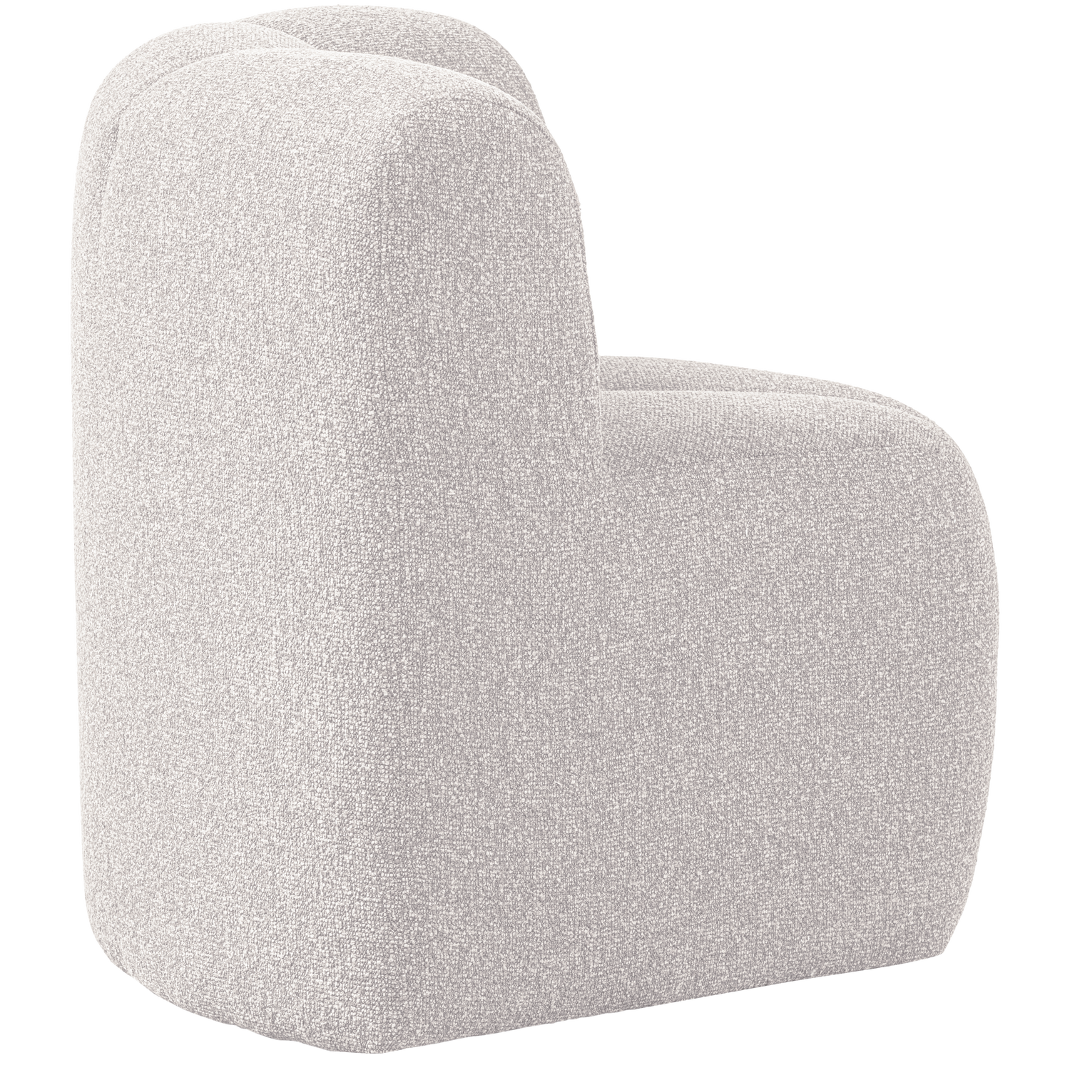 MOJO BENCH Modular Sofa - Ecru Mélange Boucle Corner Element