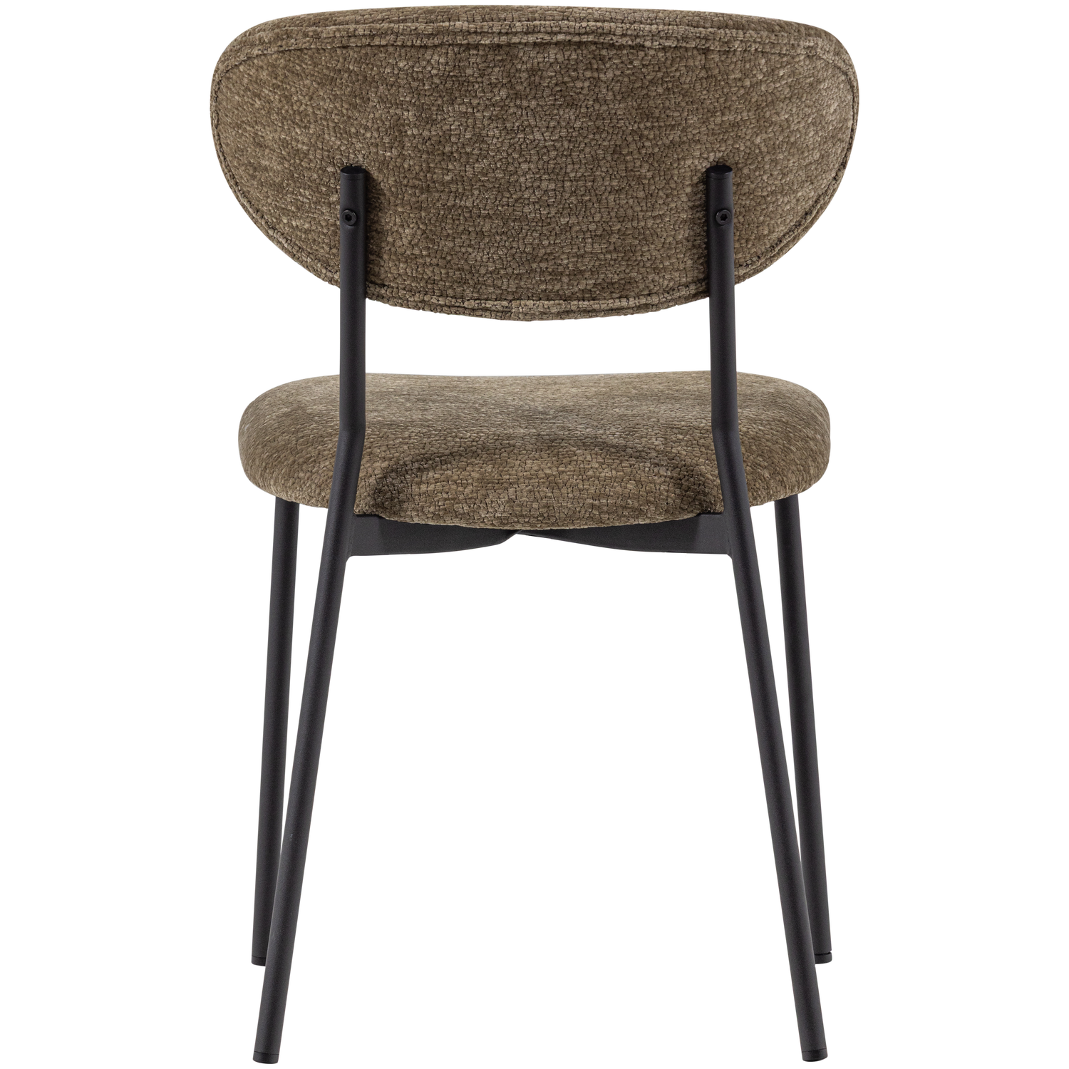 KJELD Chair in Green Chenille
