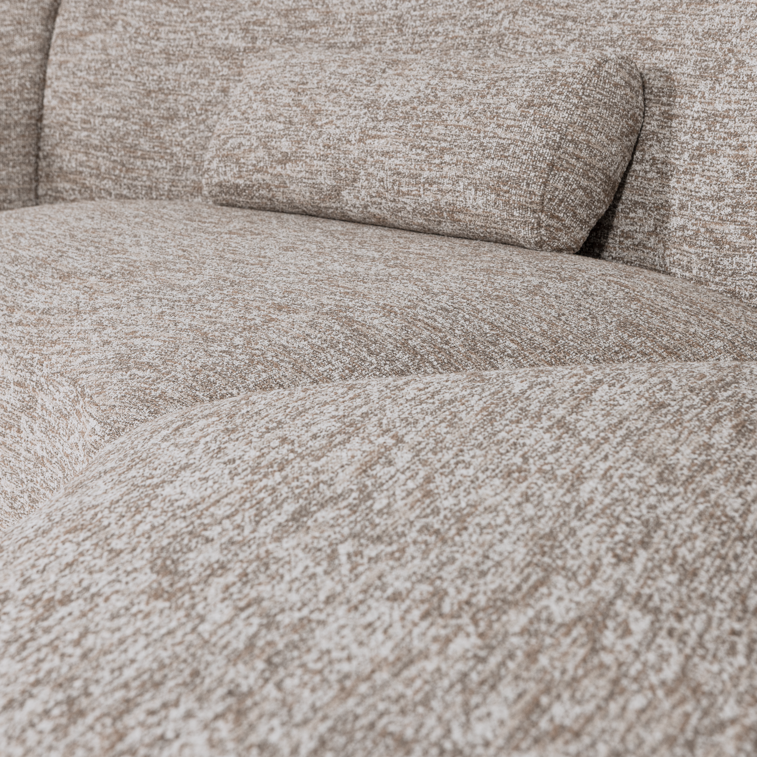 Batavier Sand Mélange Semi-Circular Sofa for 6