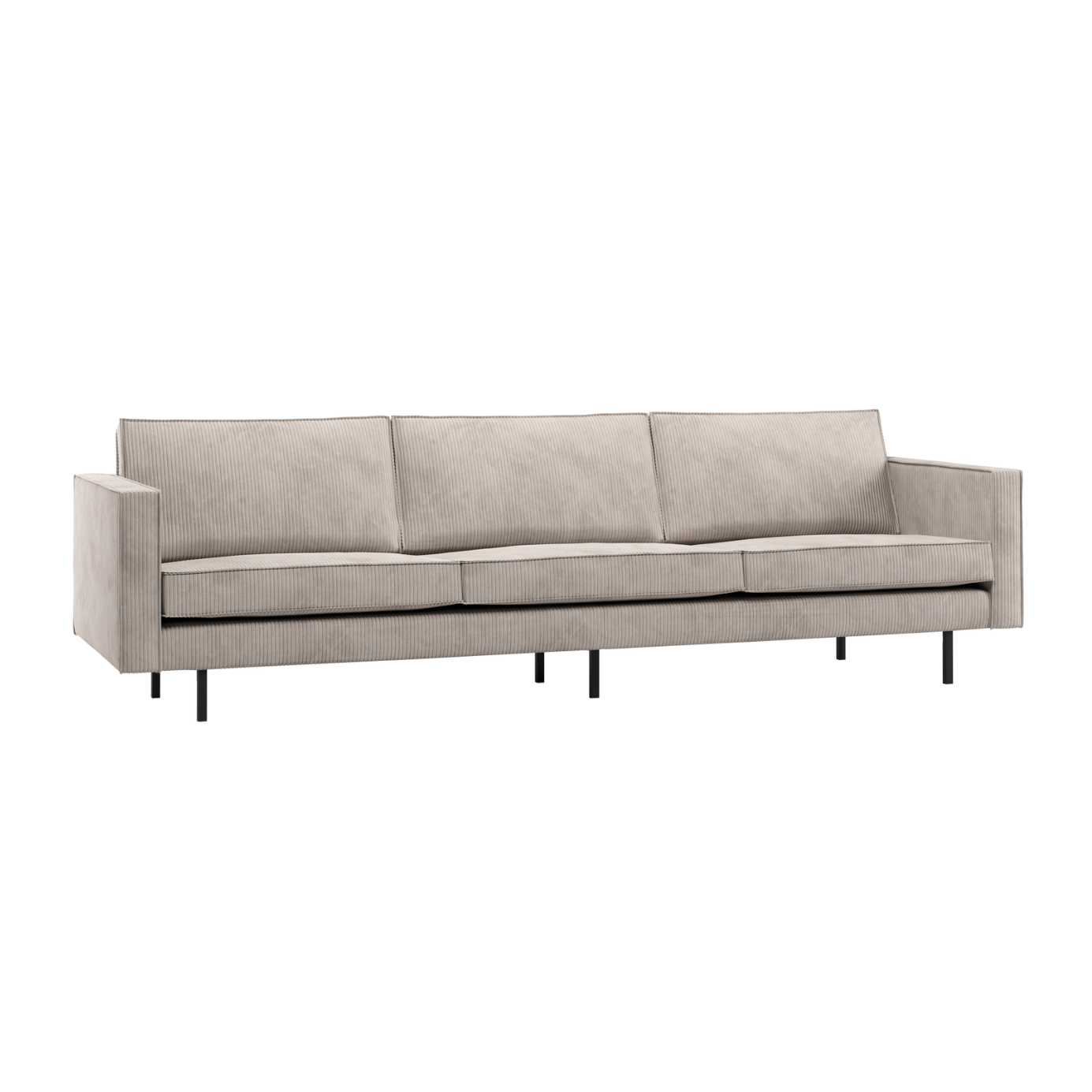 3-Seater Sofa RODEO Ecru Corduroy