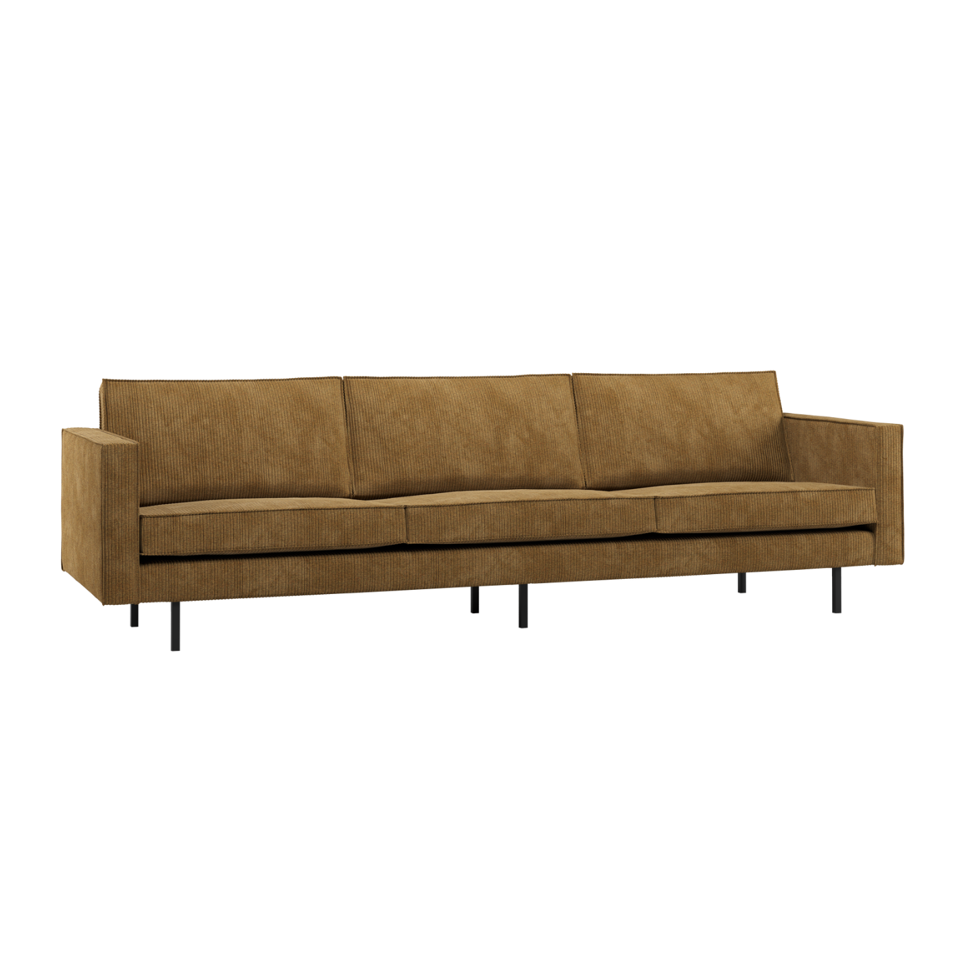 3-Seater Sofa RODEO Honey Corduroy