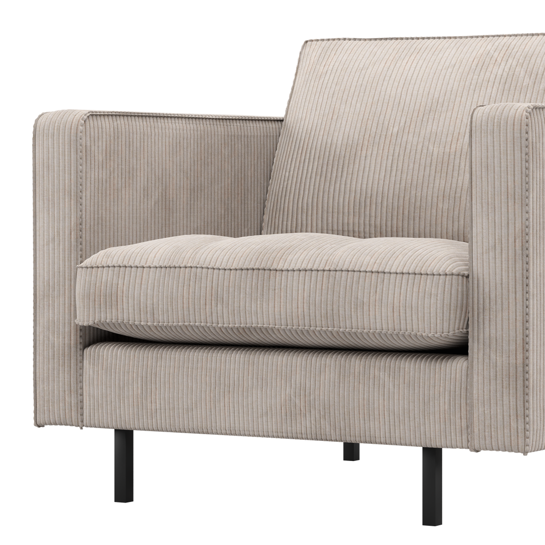 Fotel RODEO CLASSIC ecru zamat