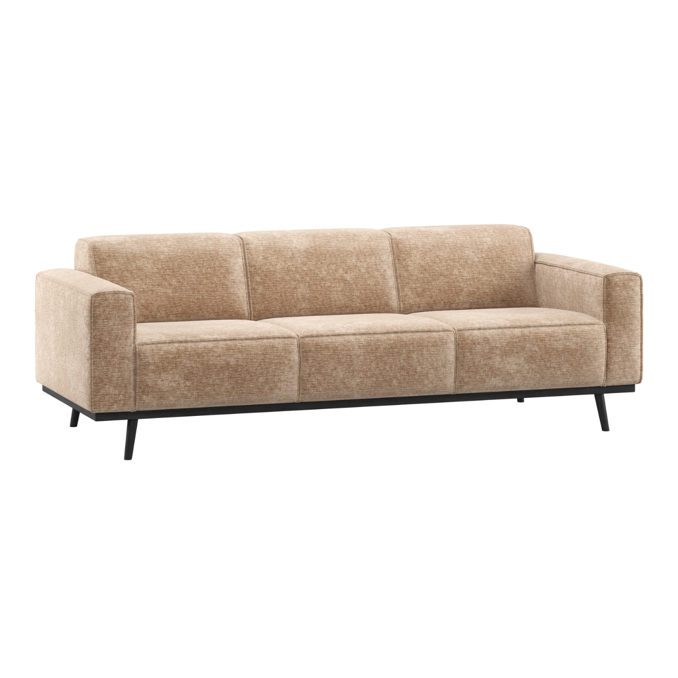 Sofa 3-osobová STATEMENT broskyňová szenil