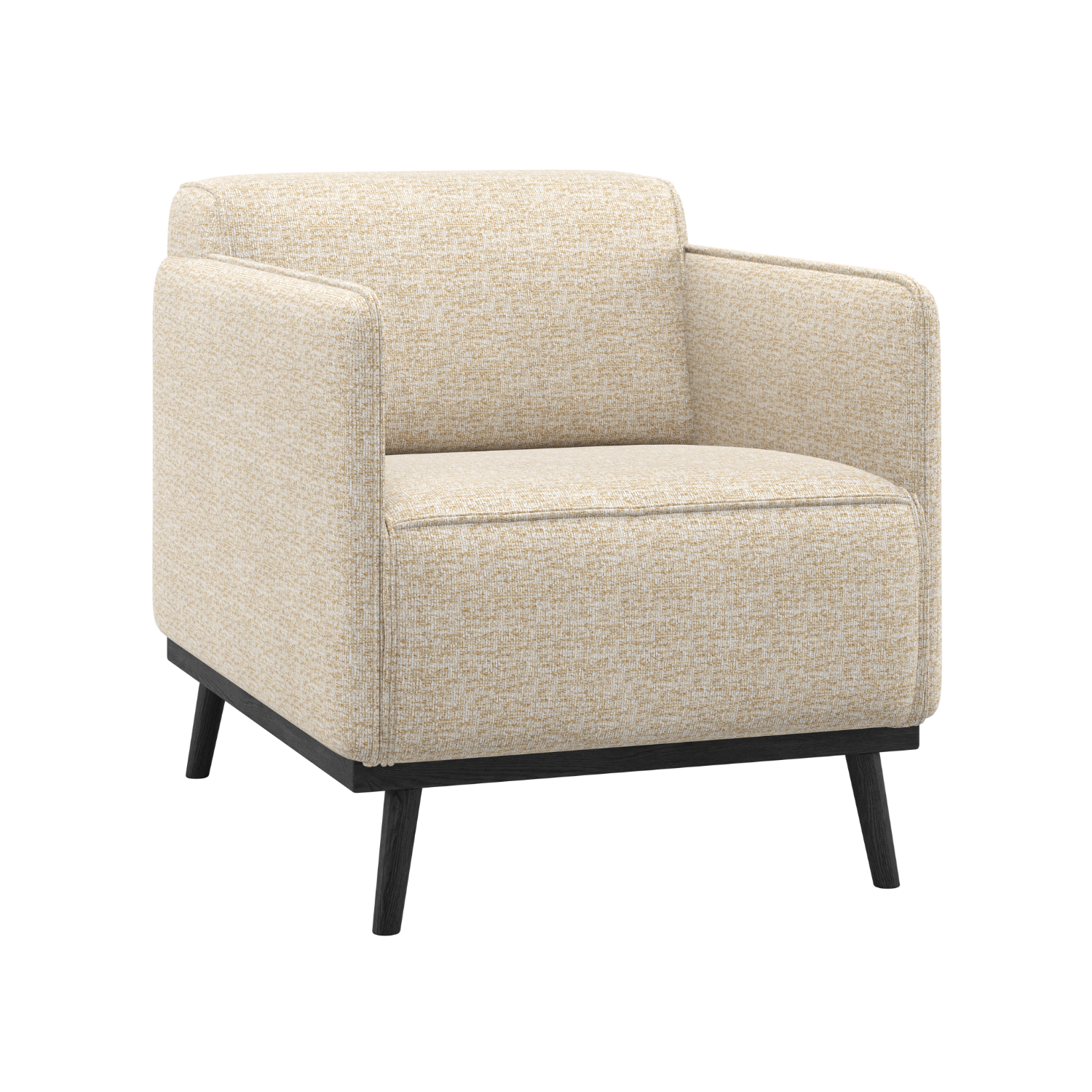 STATEMENT Armchair Beige Mélange