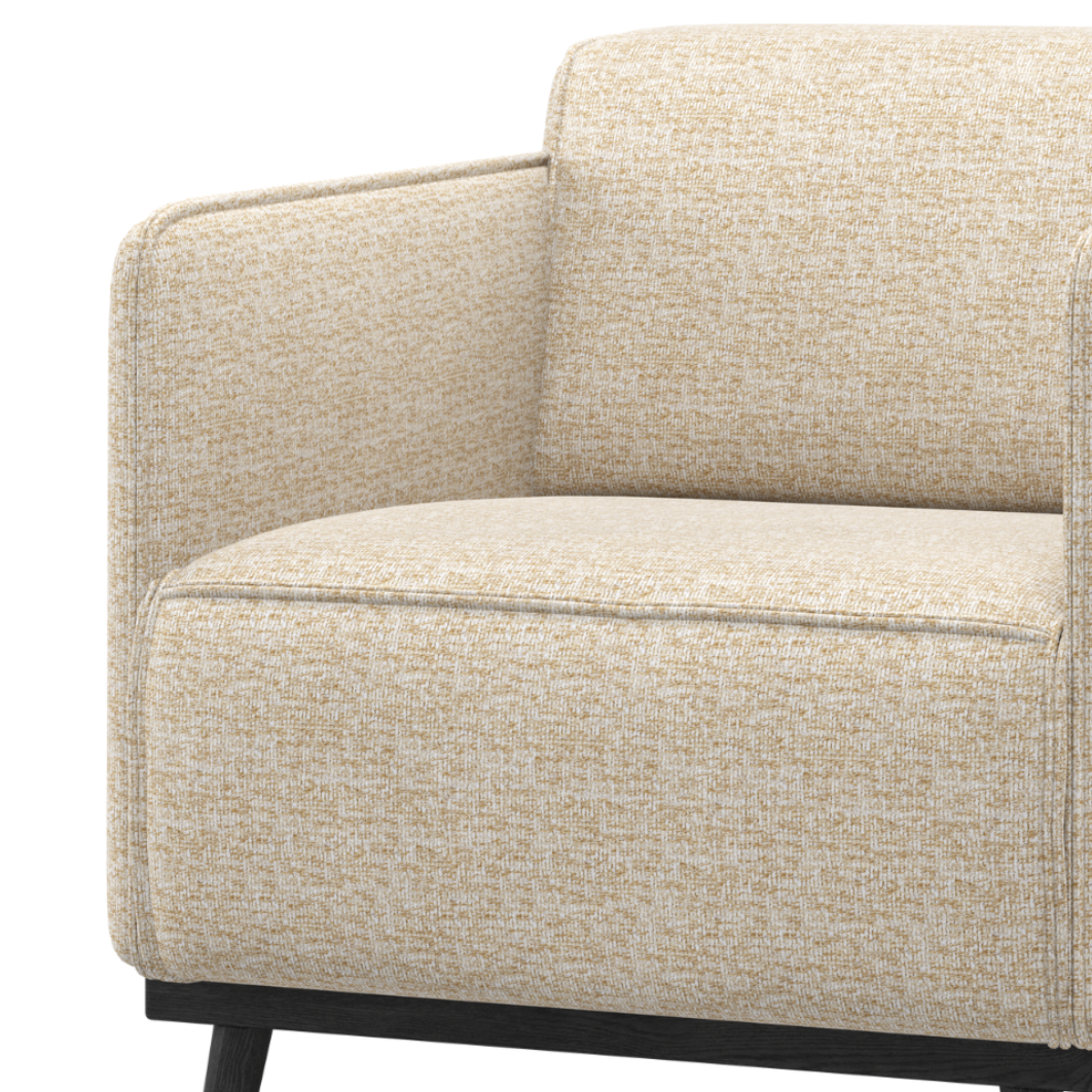 STATEMENT Armchair Beige Mélange