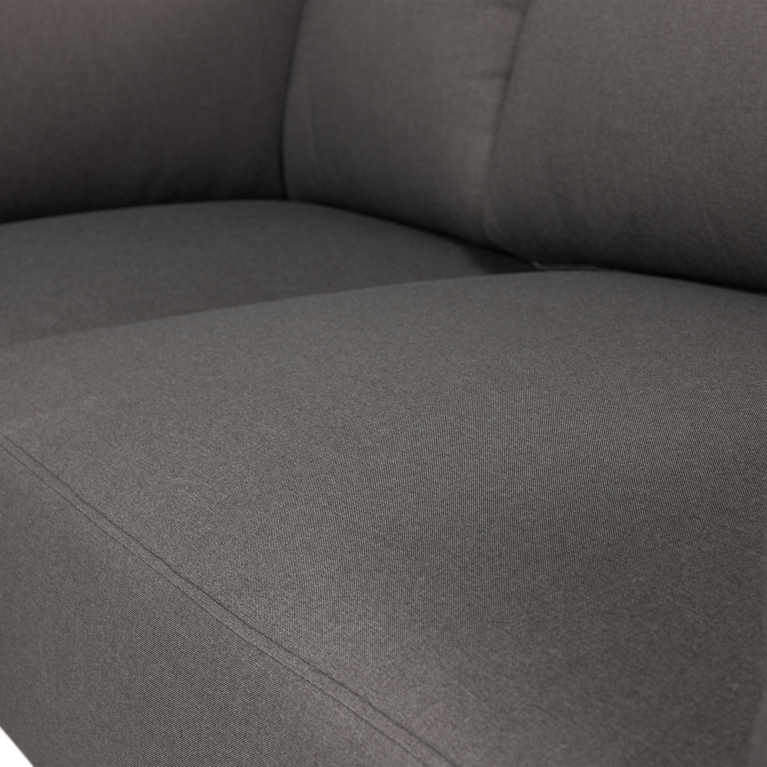 Symetrický záhradný rohový nábytok SORA šedý s hnedým rámom