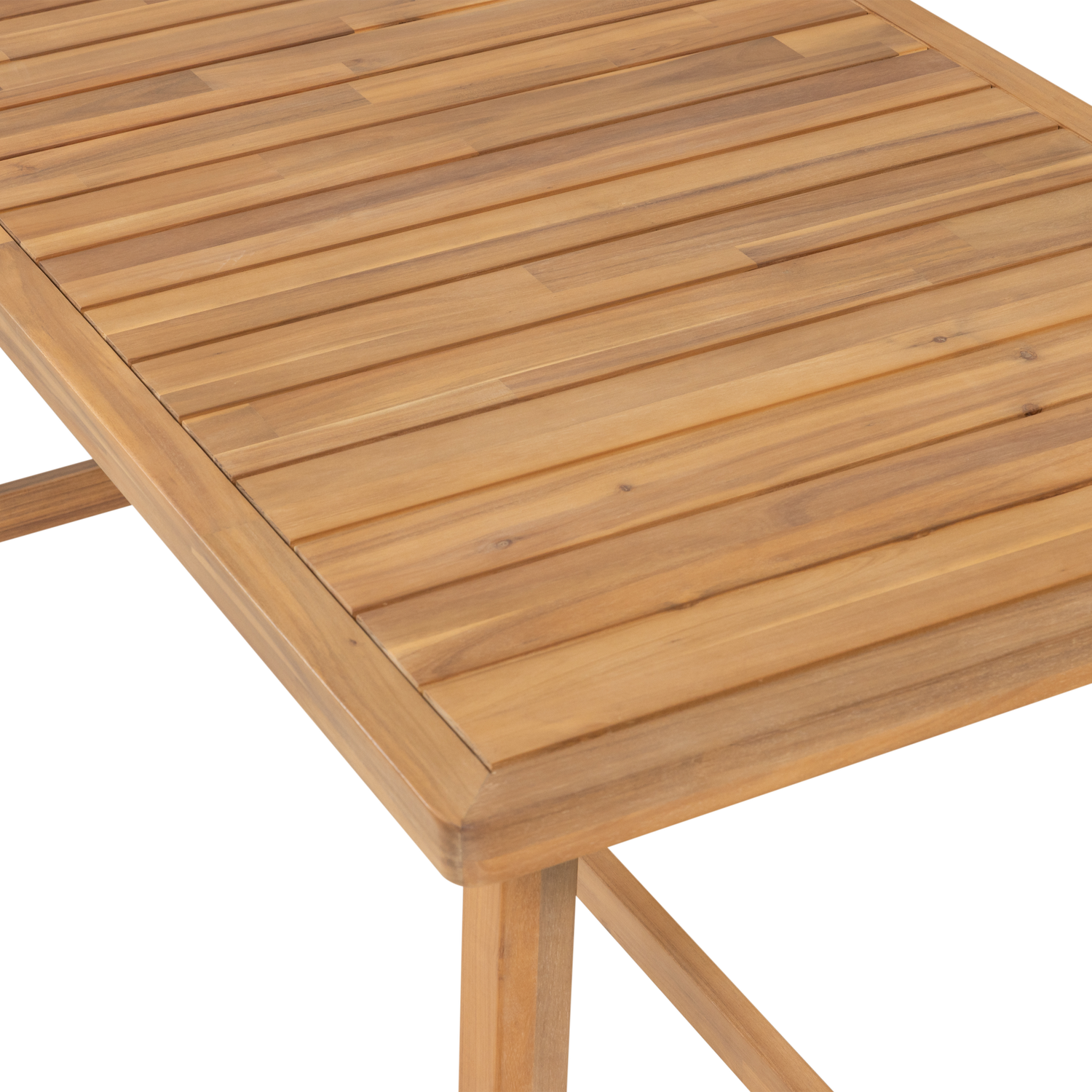 Beige TARO Garden Set with Acacia Wood