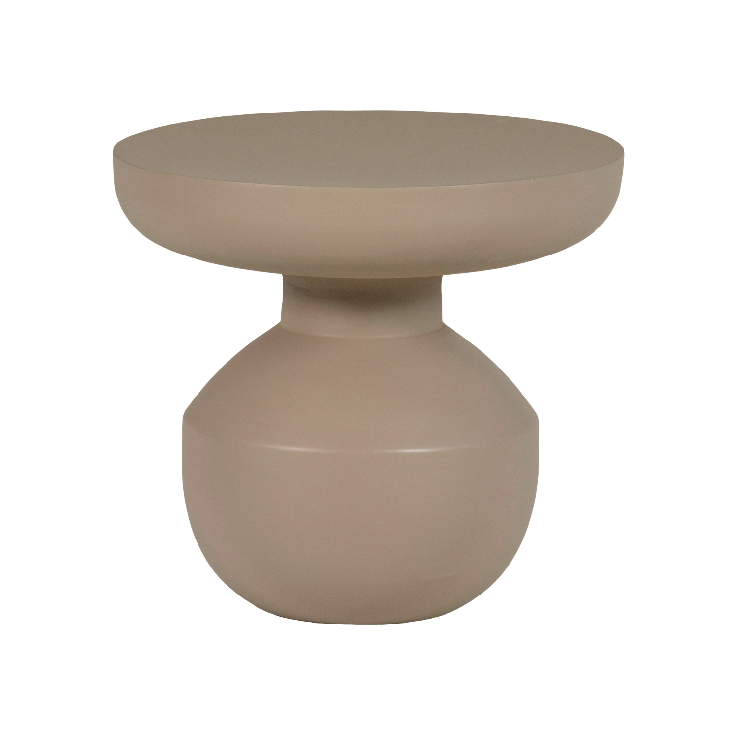 Béžový bočný stolík BOVA