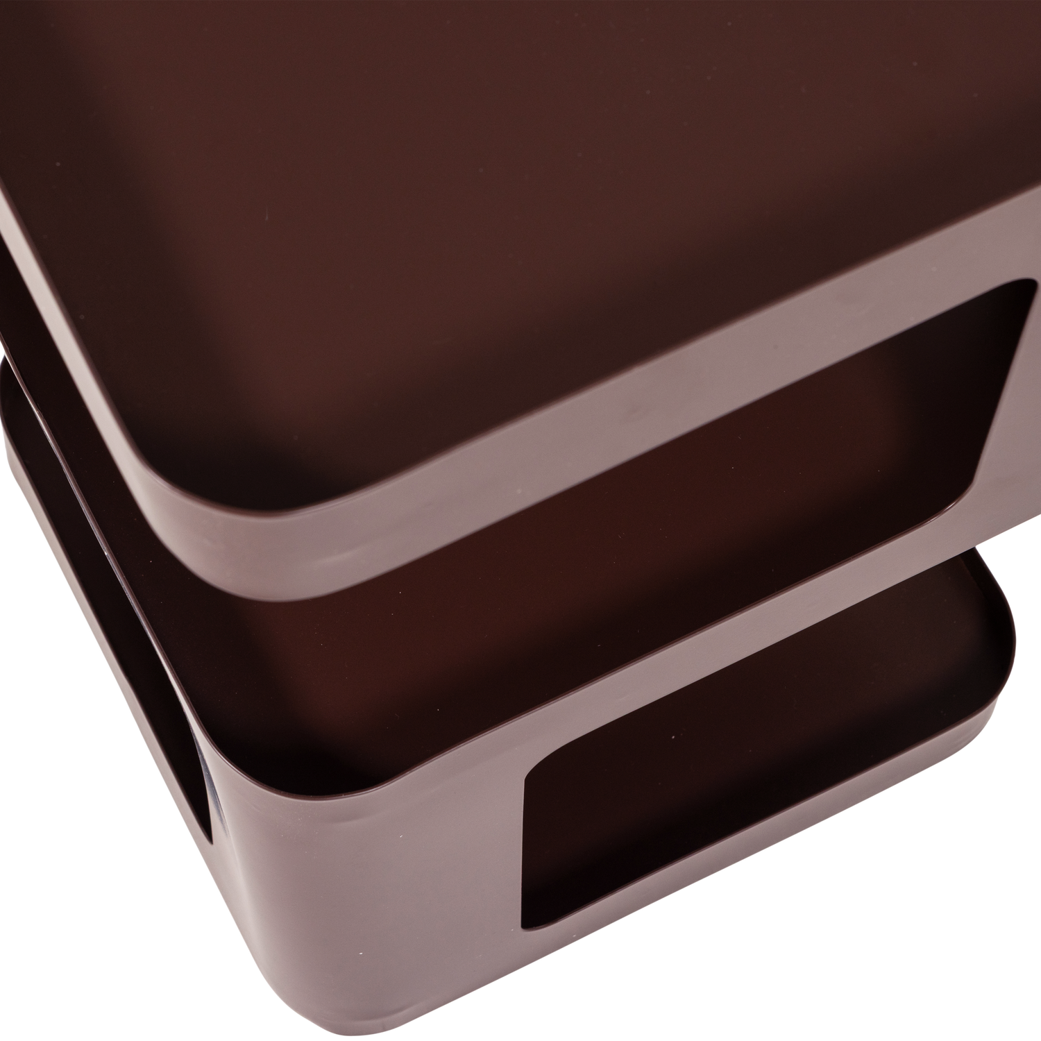 Bočný stolík RIV hnedý