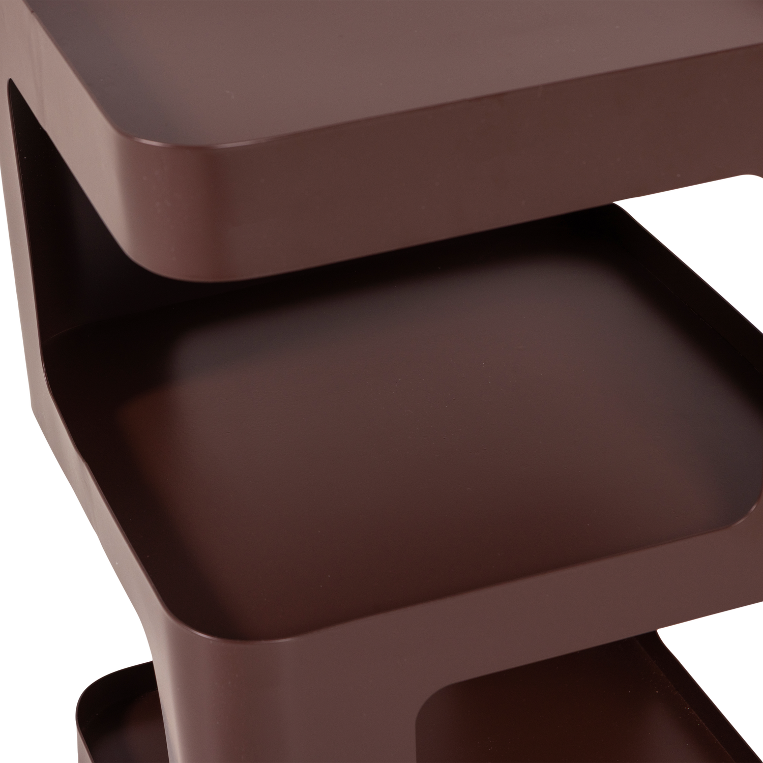 Bočný stolík RIV hnedý