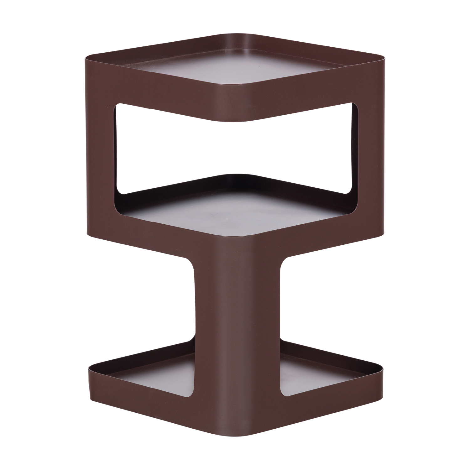 Bočný stolík RIV hnedý