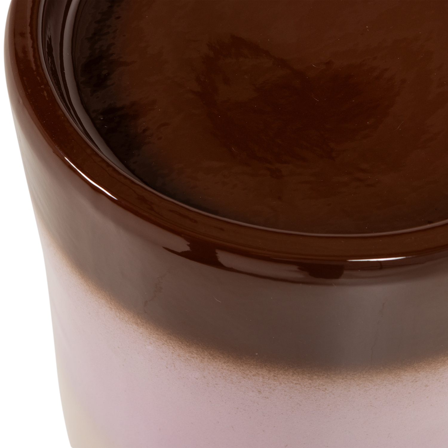 OLLO Pink Side Table with Brown