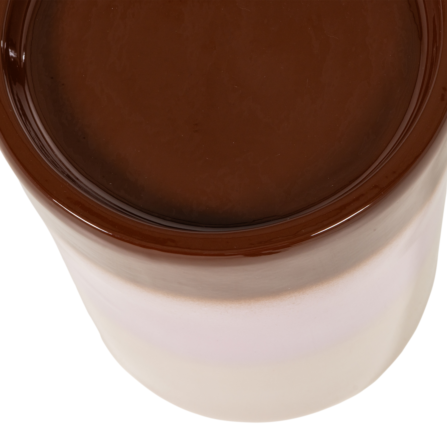 OLLO Pink Side Table with Brown