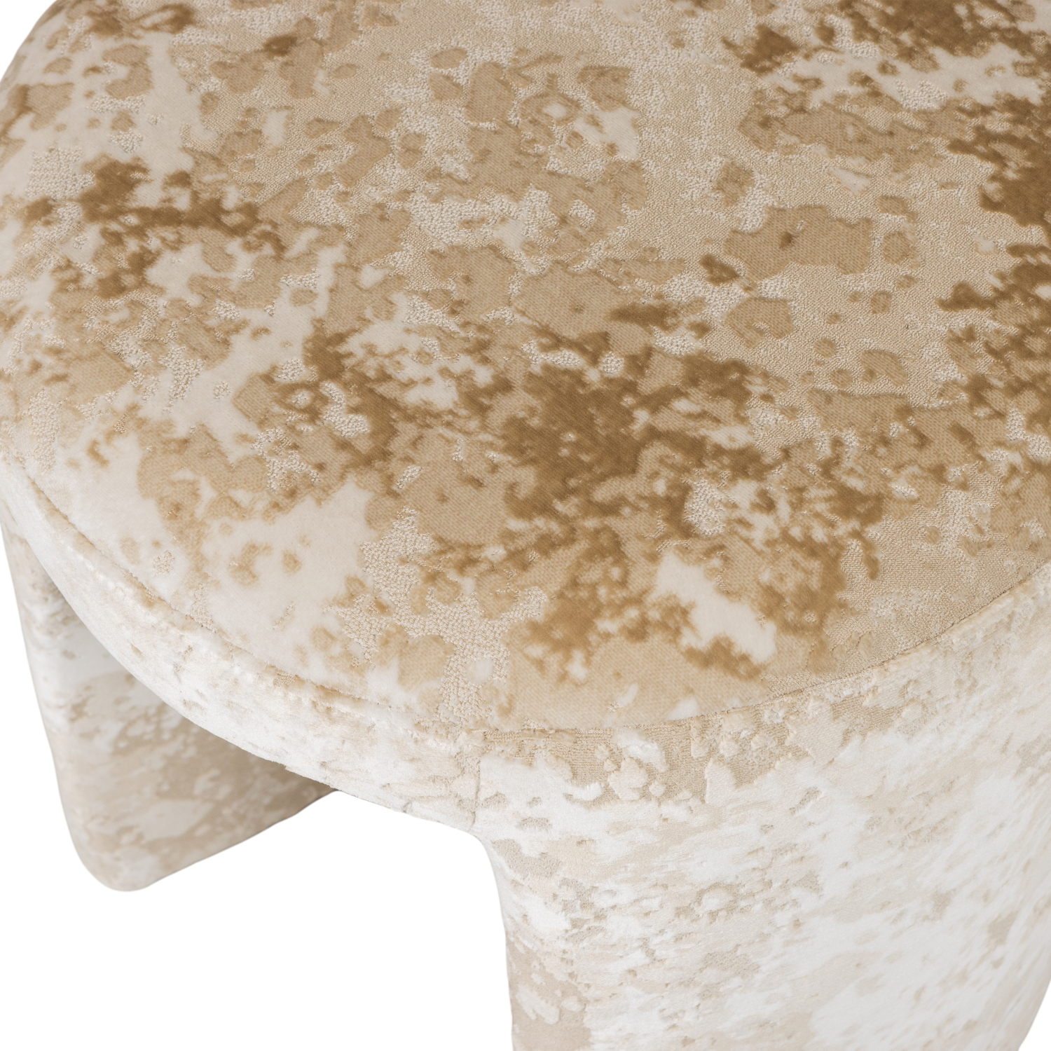 CHARLIE Stool Beige Pattern