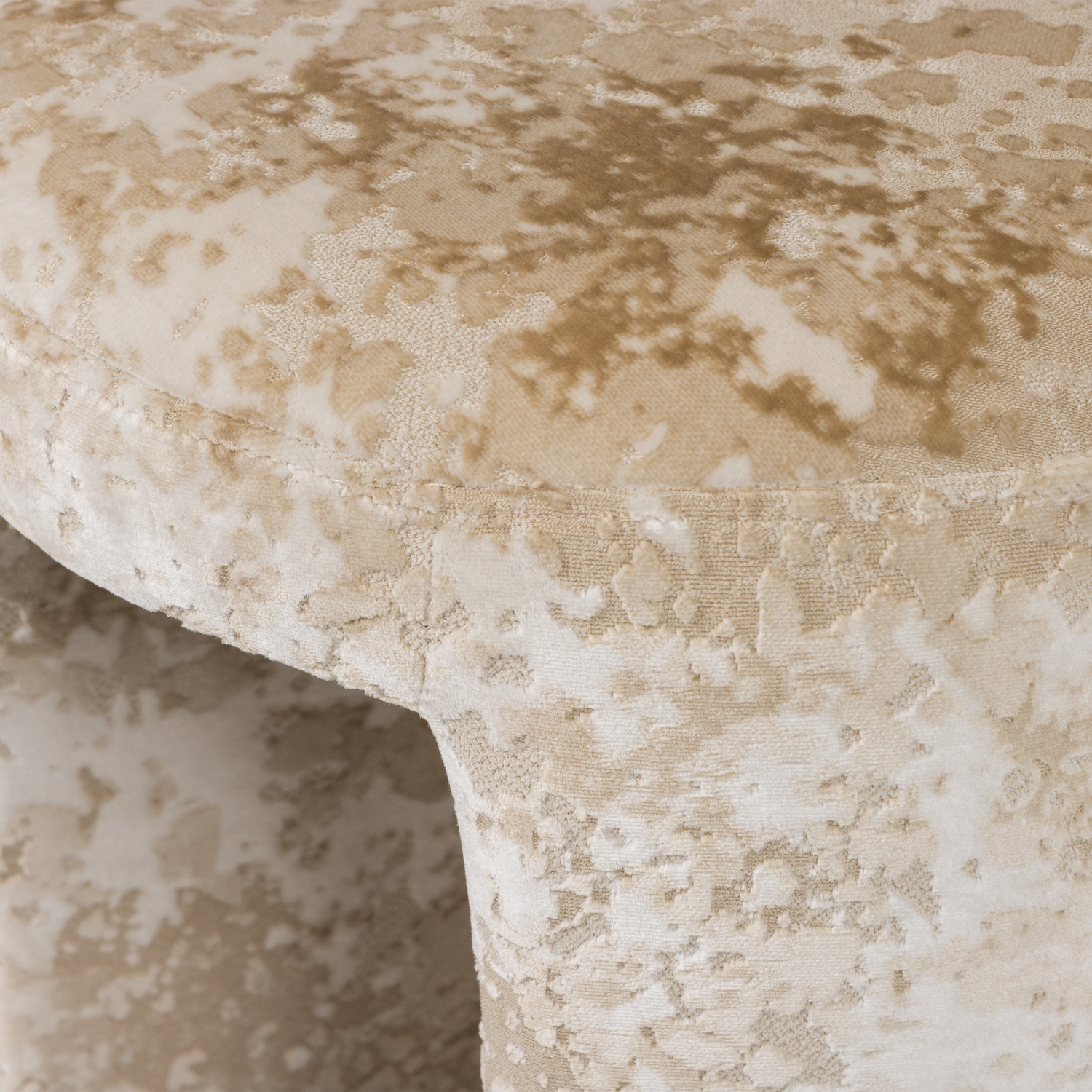 CHARLIE Stool Beige Pattern