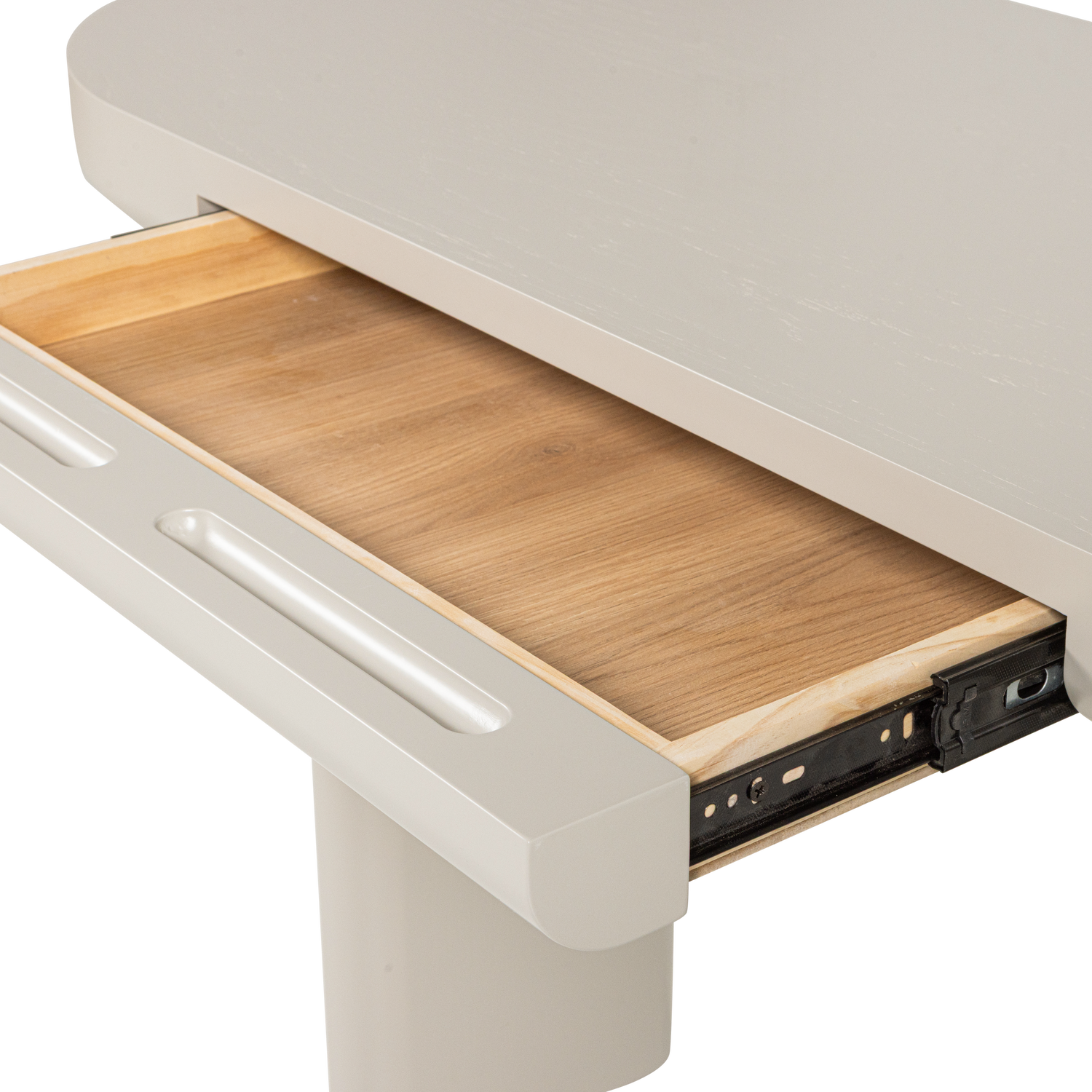 Písací stôl MAEL šedý dyha