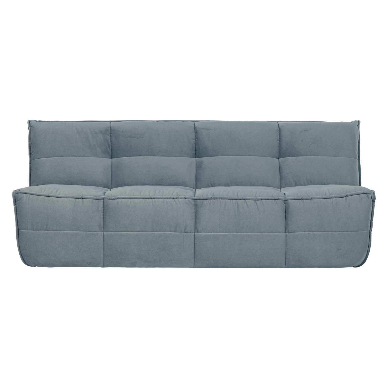 Cluster Velvet Modular Sofa - 3-Seater Turquoise Module