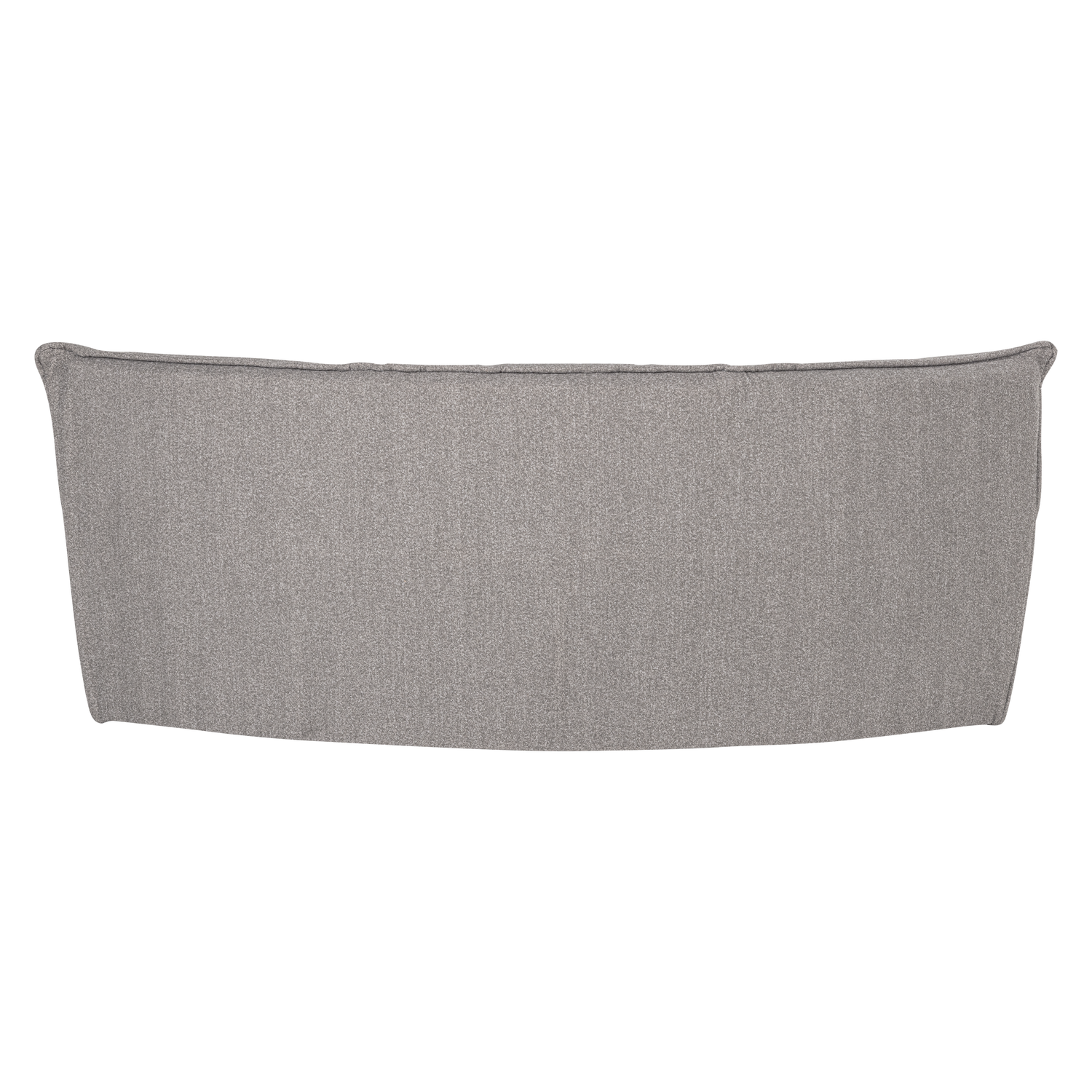 Sofa CLUSTER - rohový modul šedý bouclé