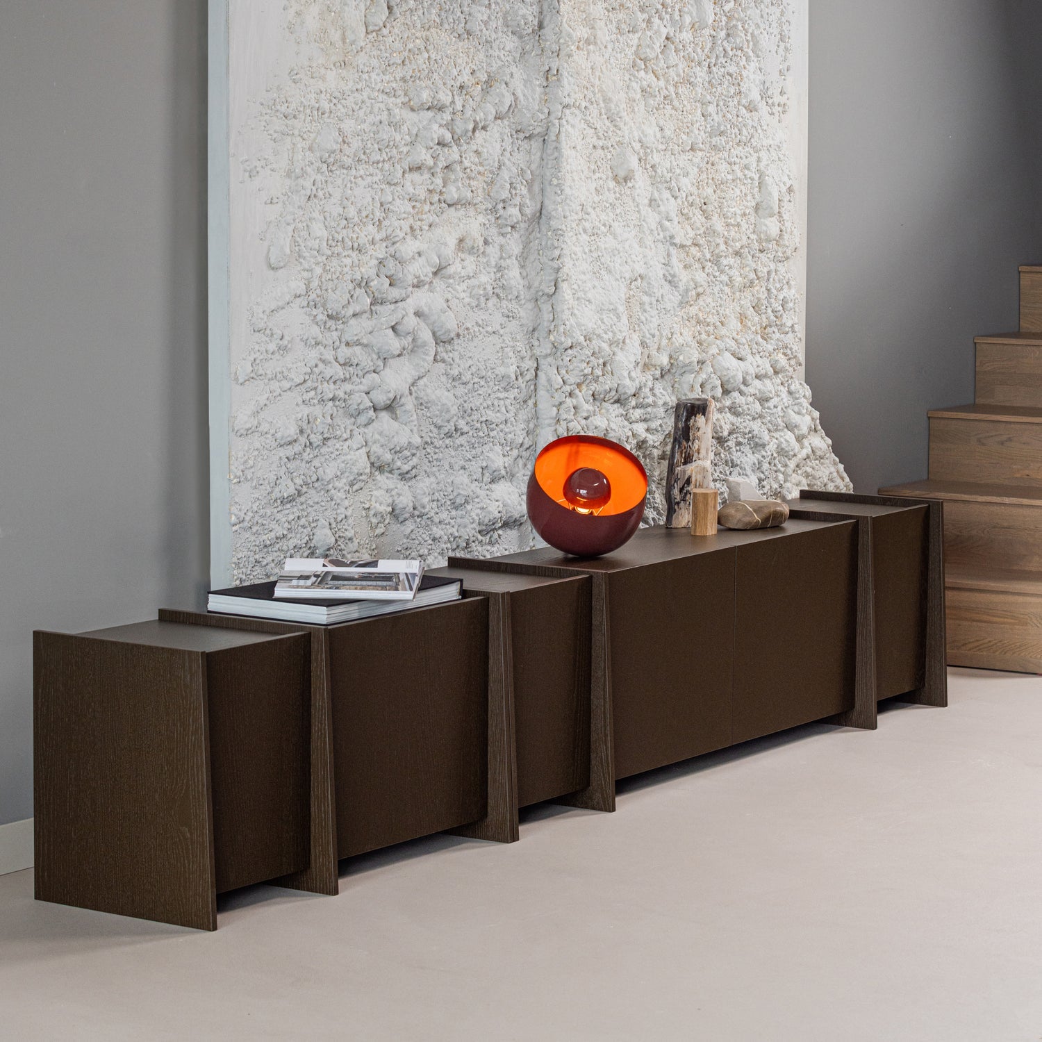 BROCK TV Stand brown