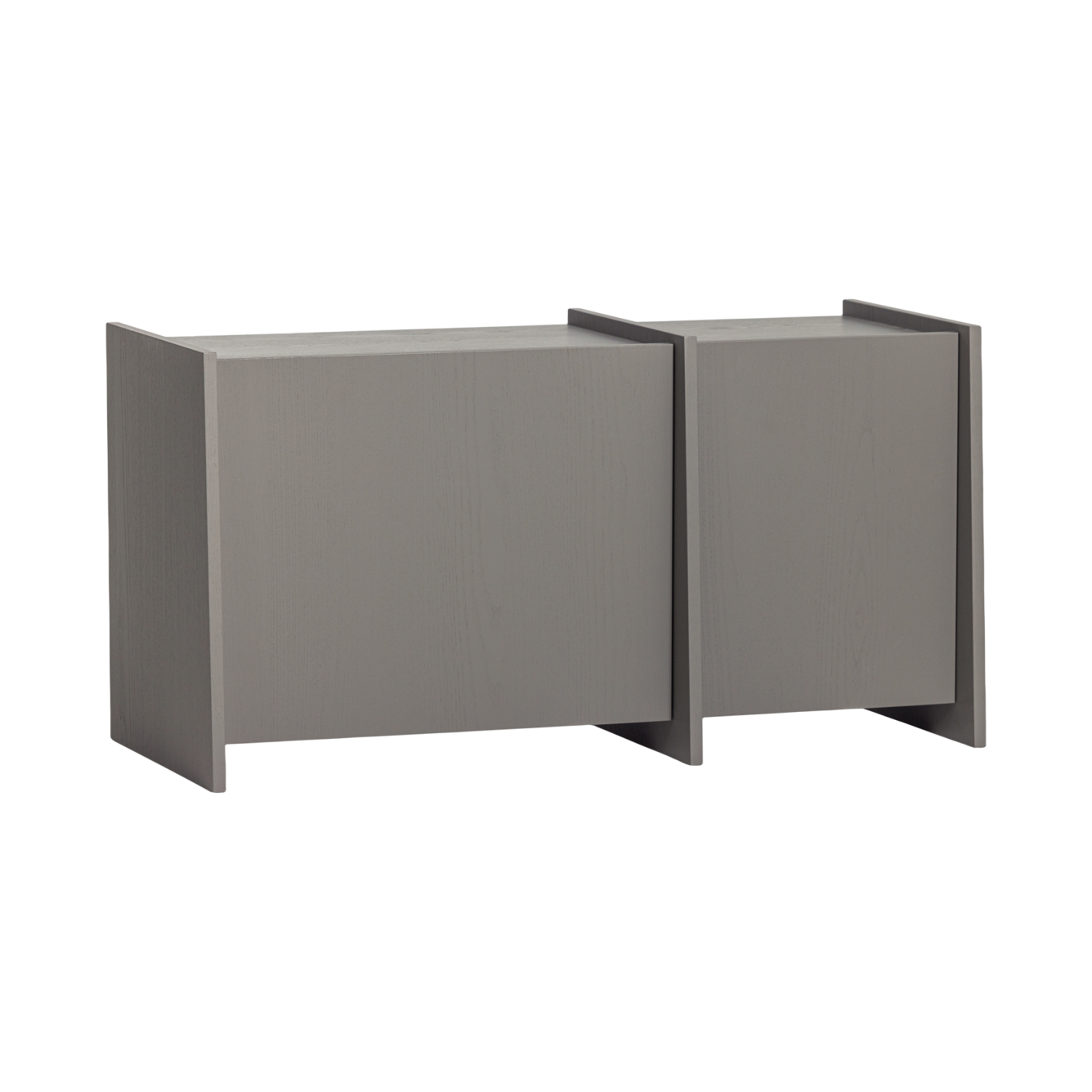 Televízna skrinka BROCK teplá šedá