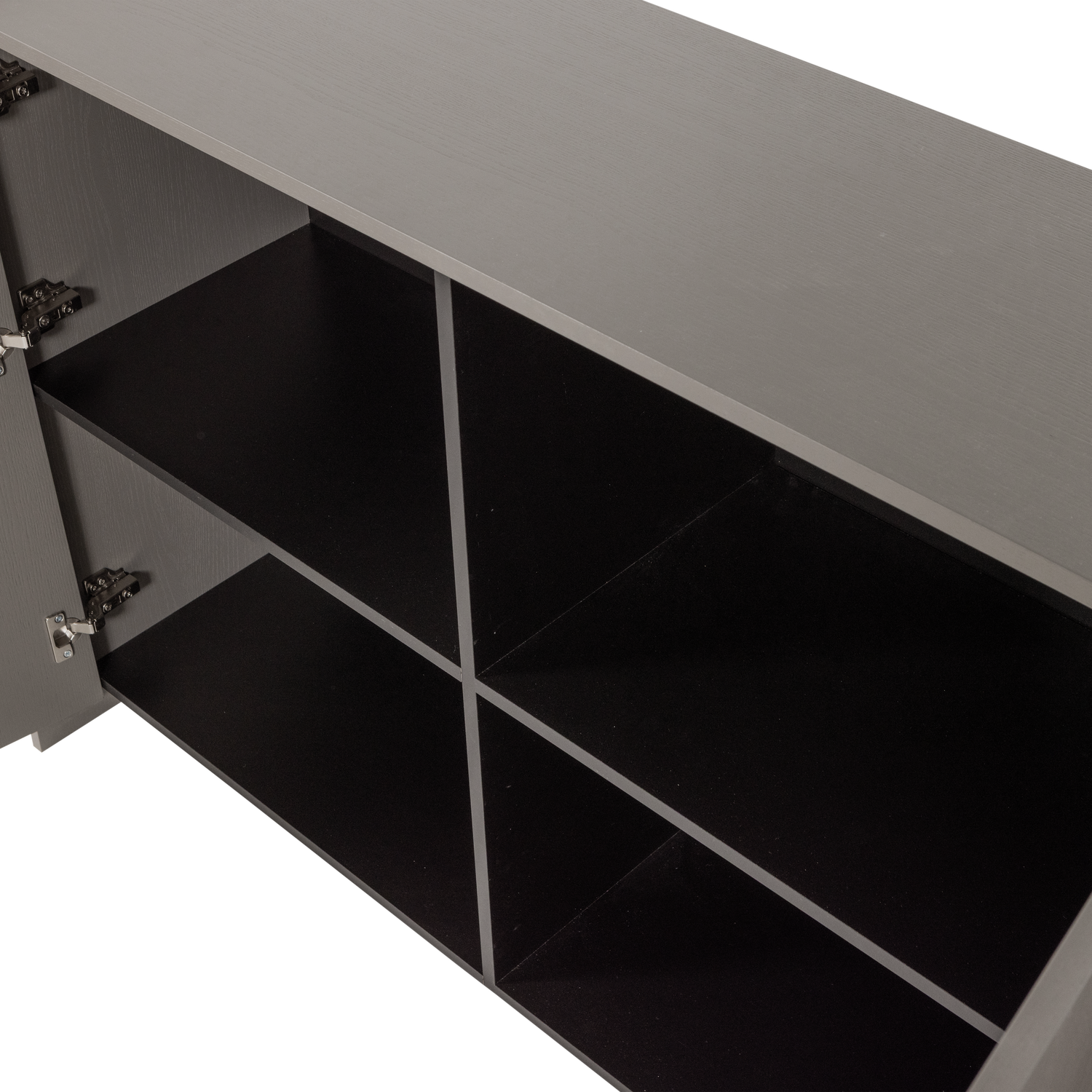 Komoda BROCK teplá šedá