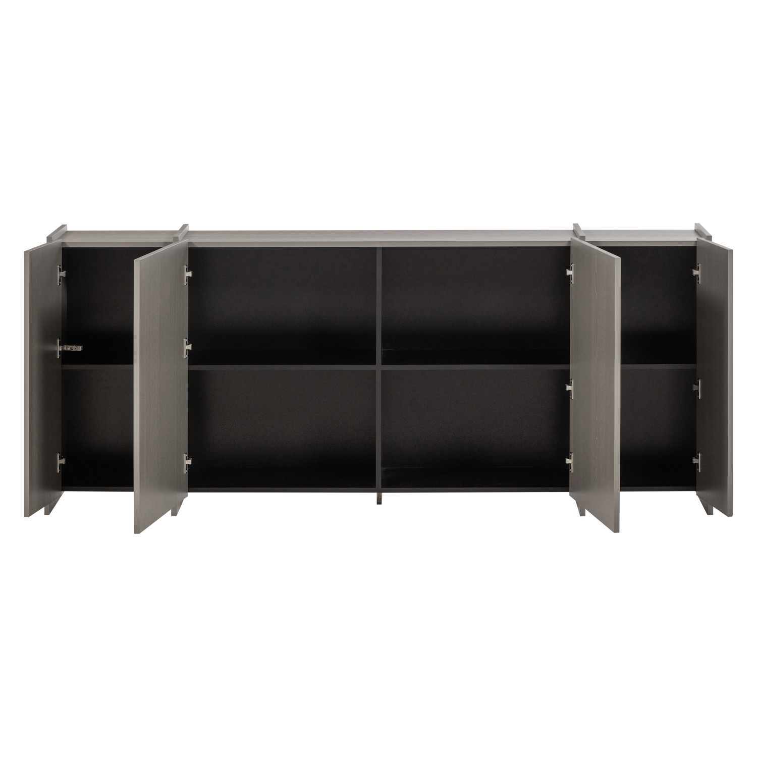 Komoda BROCK teplá šedá