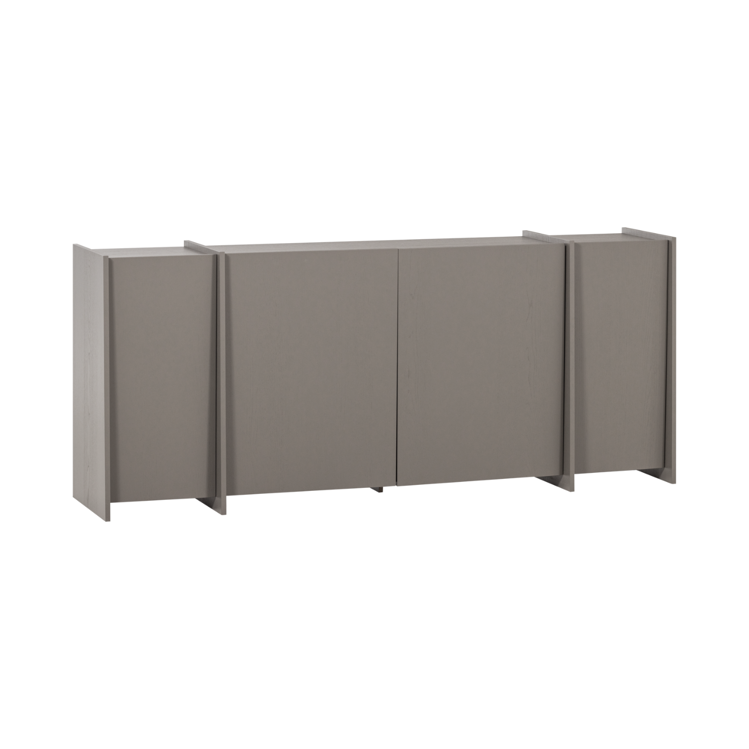 Komoda BROCK teplá šedá