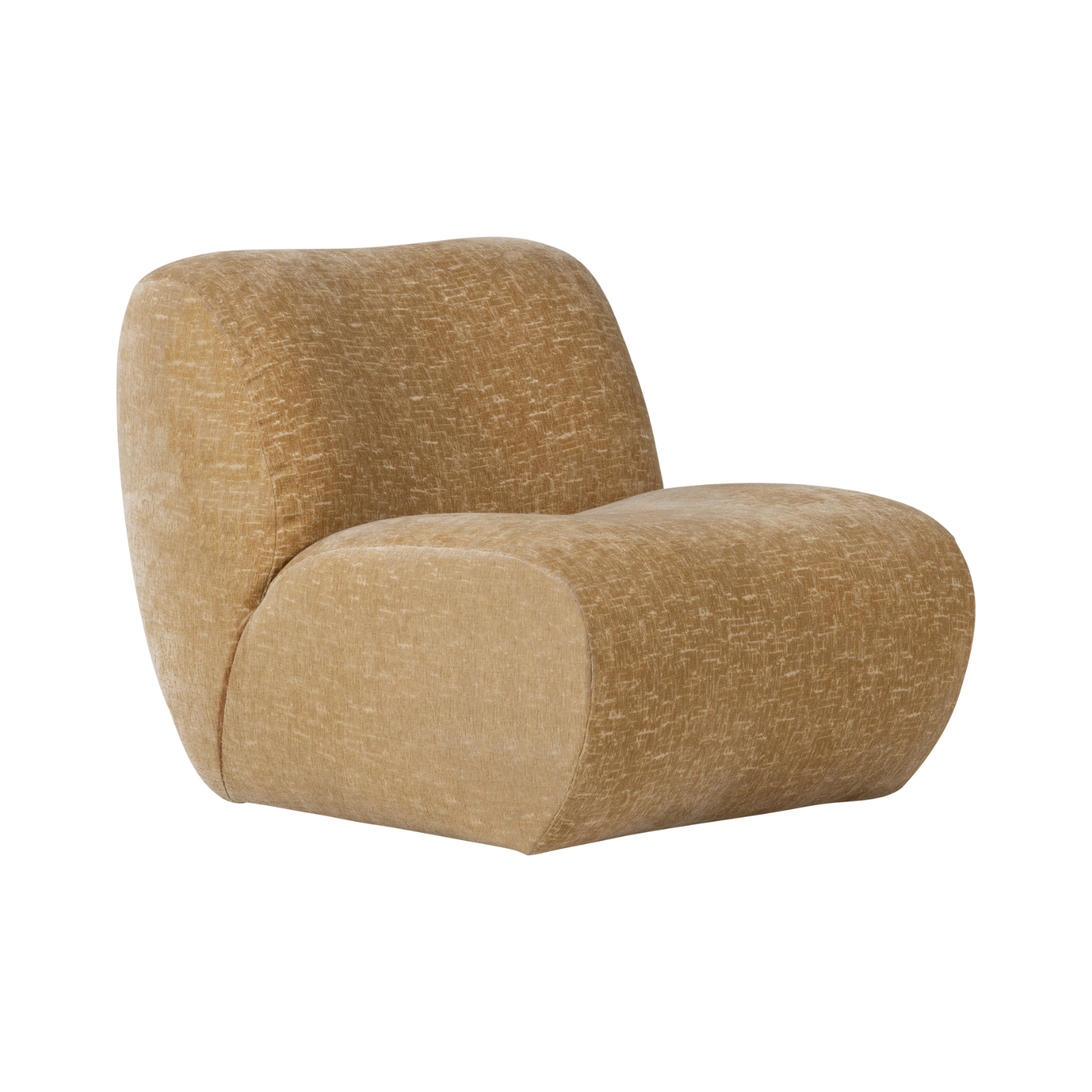 NOMU Armchair in Mustard Yellow