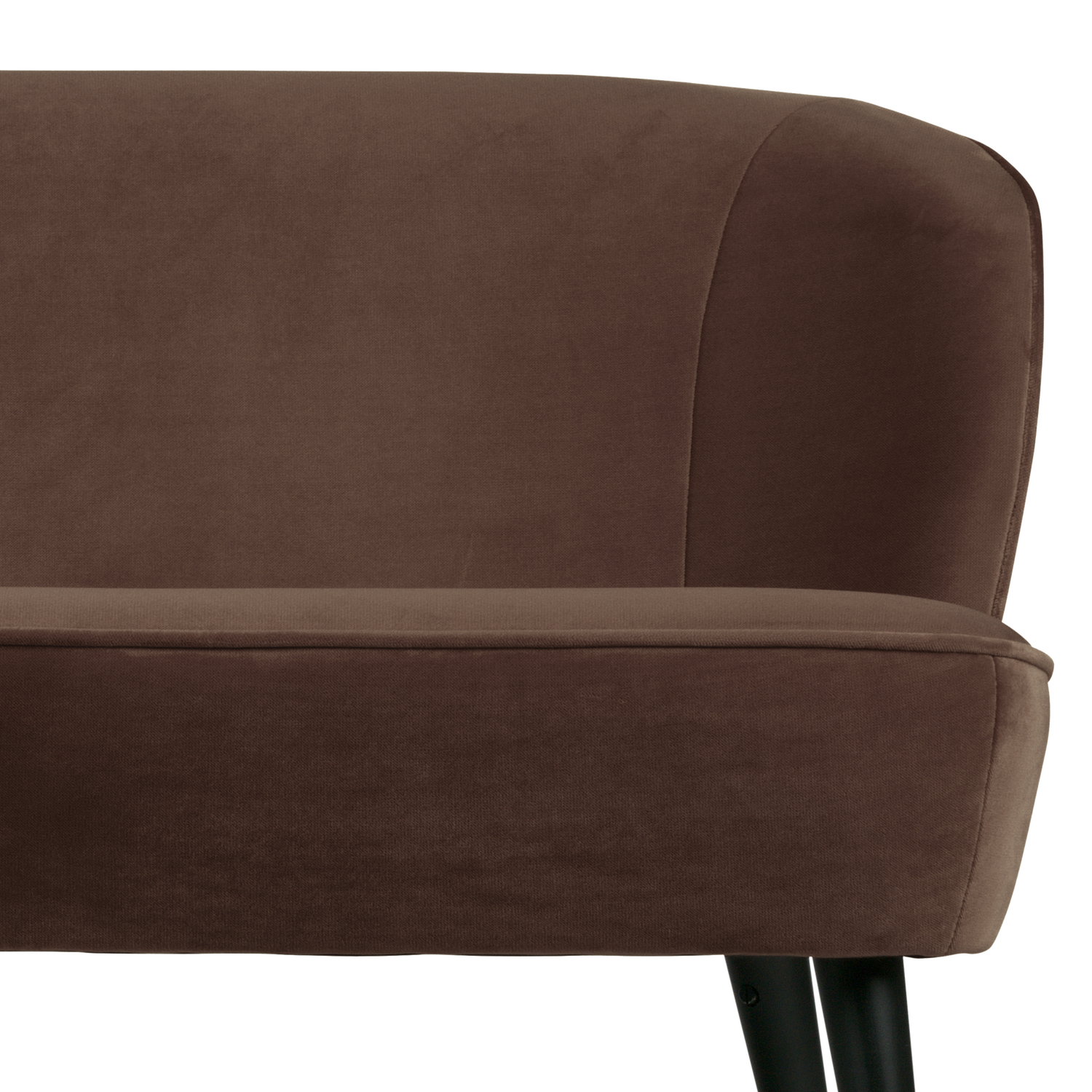 Sofa zamatová SARA čokoládová