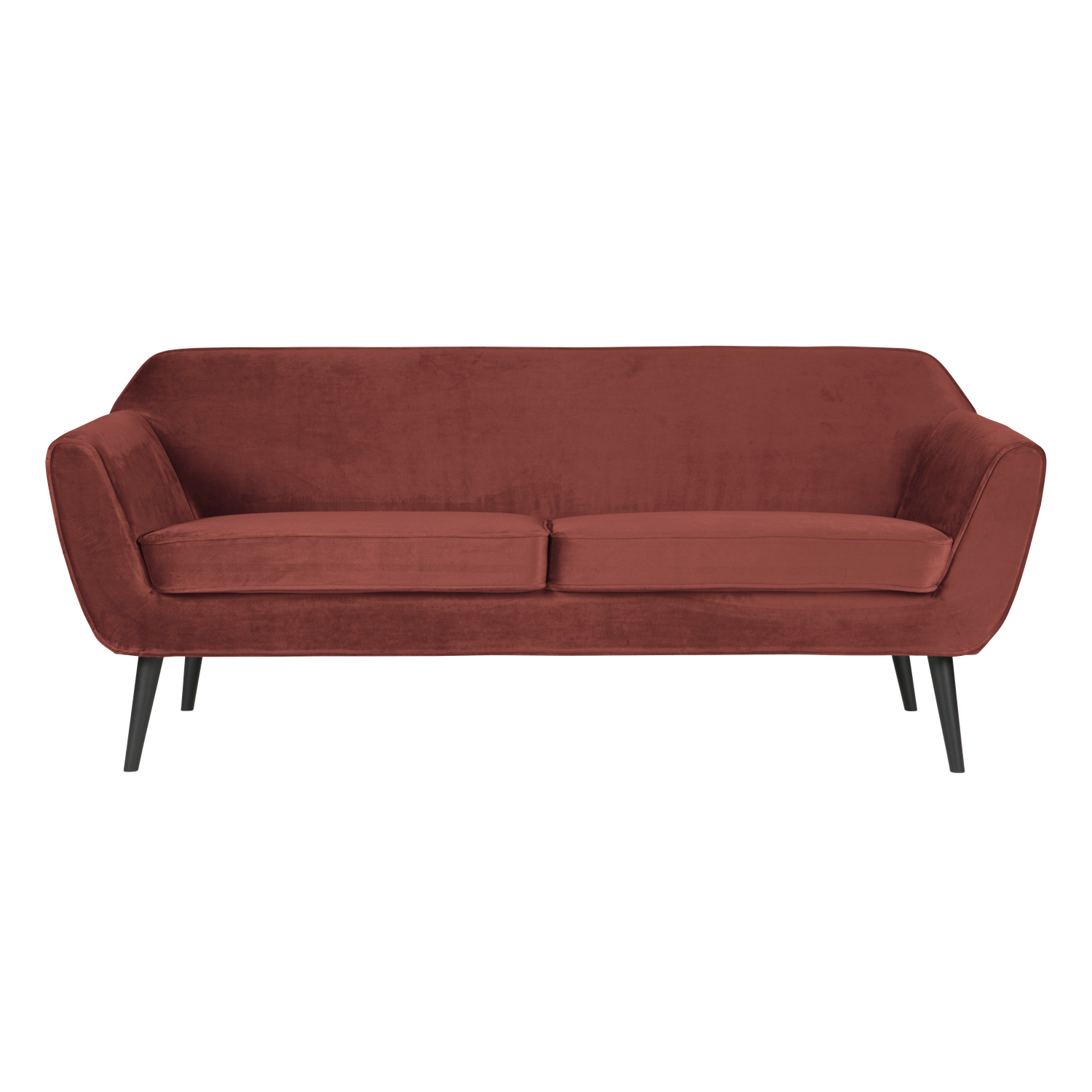 Sofa z aksamitom 2,5-miestna ROCCO burgundská