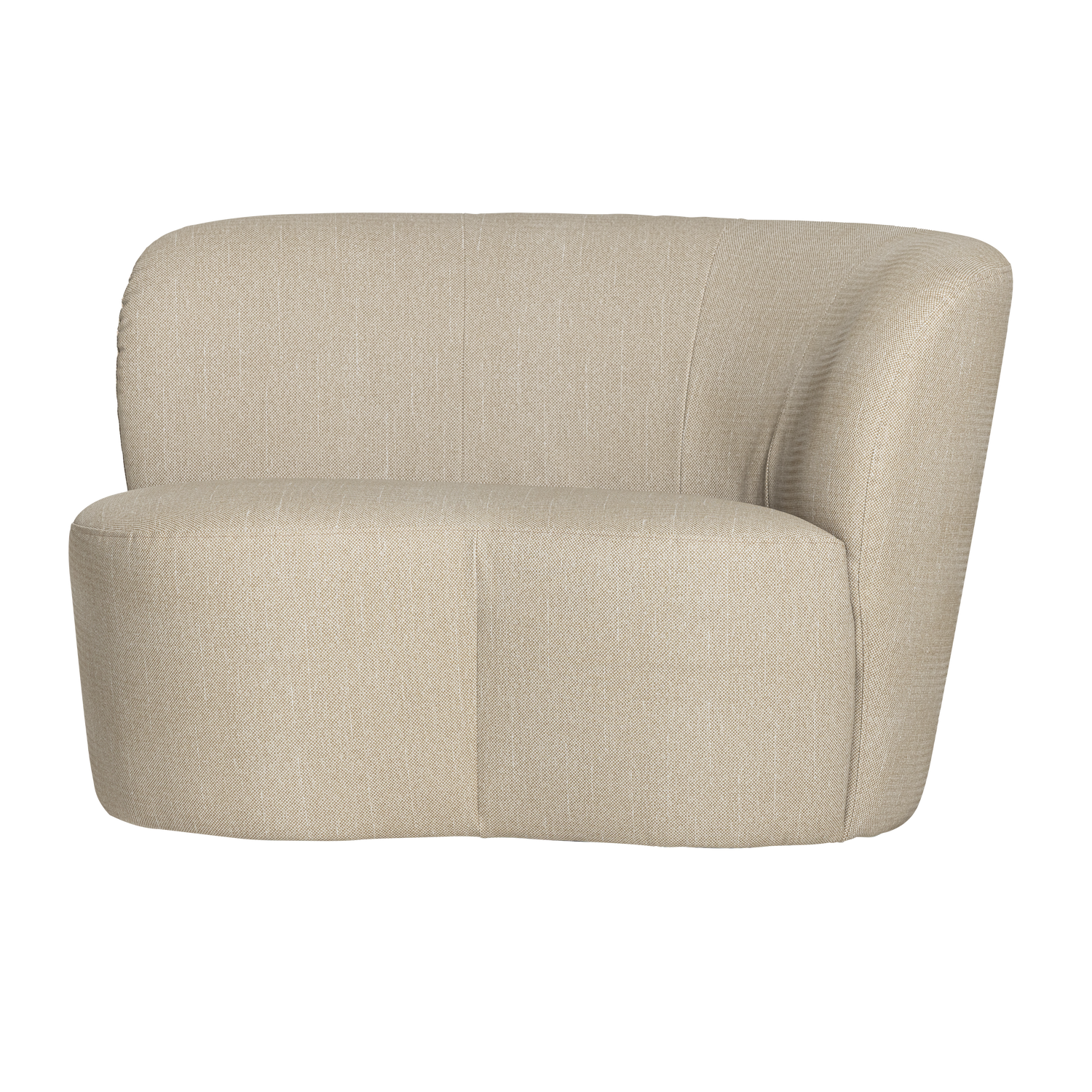 Záhradná pohovka pravostranná STONE piesková