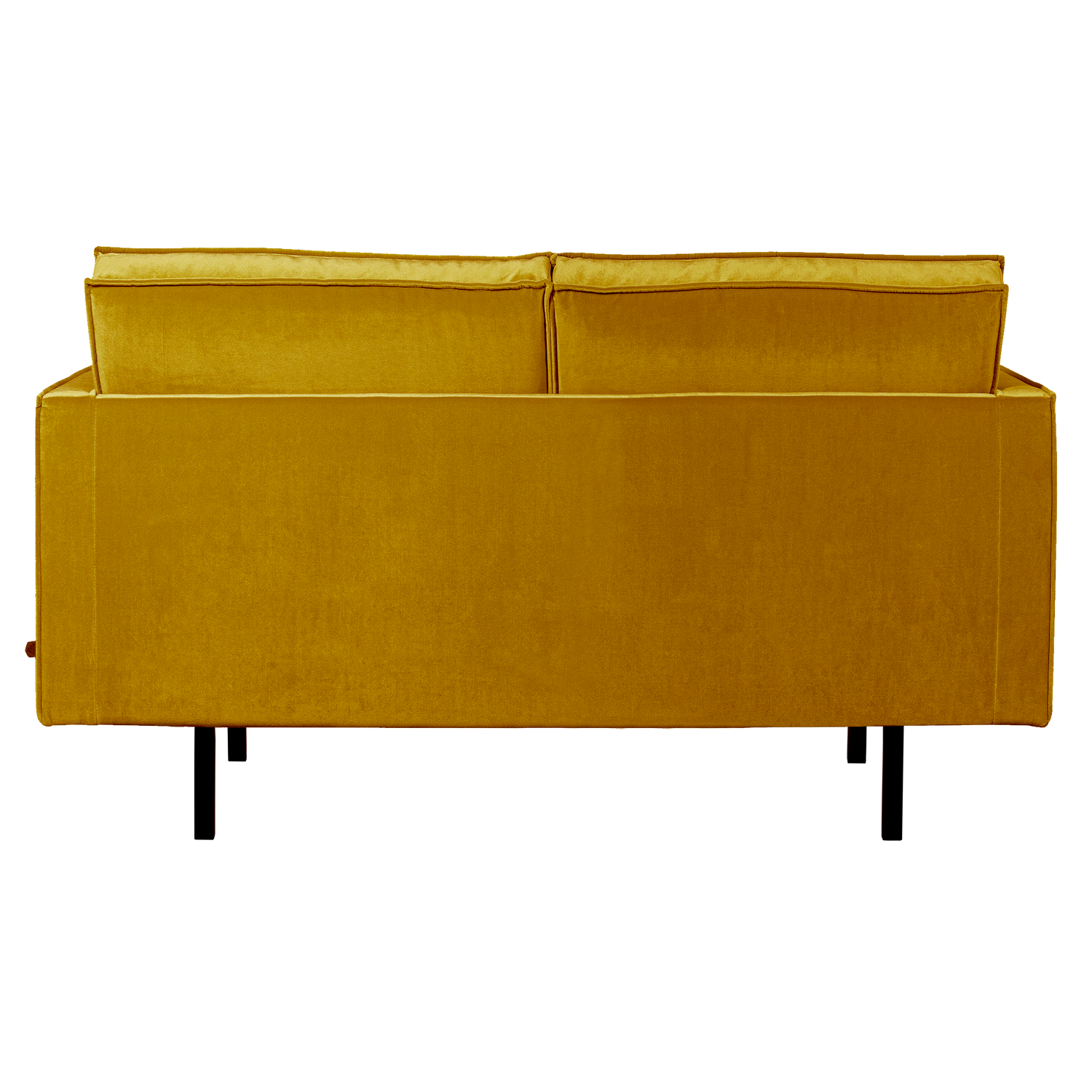 Sofa zamatová 2-osobová RODEO horčicová