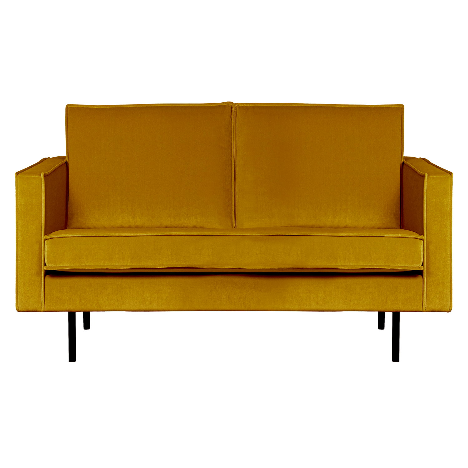 Sofa zamatová 2-osobová RODEO horčicová