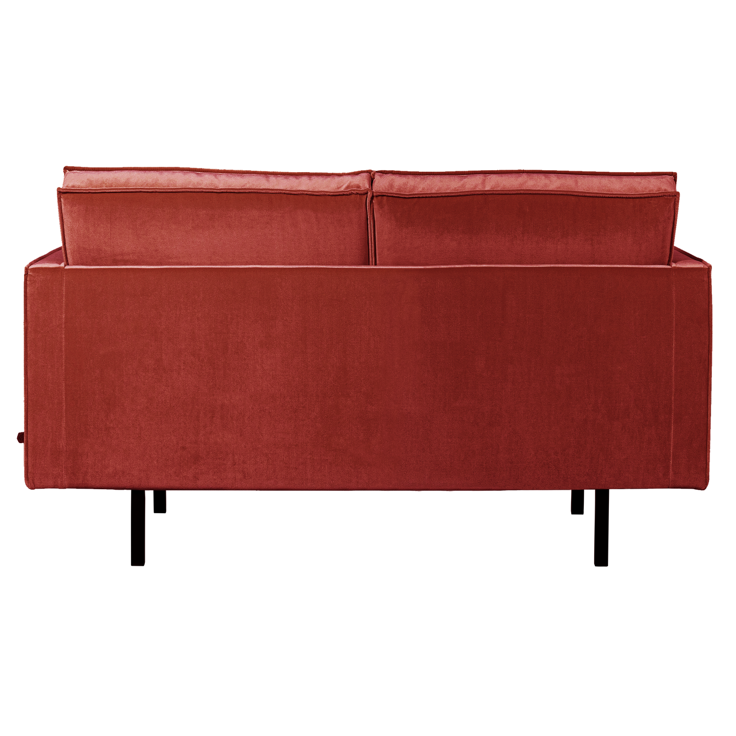 Sofa zamatová 2-osobová RODEO gaštanová